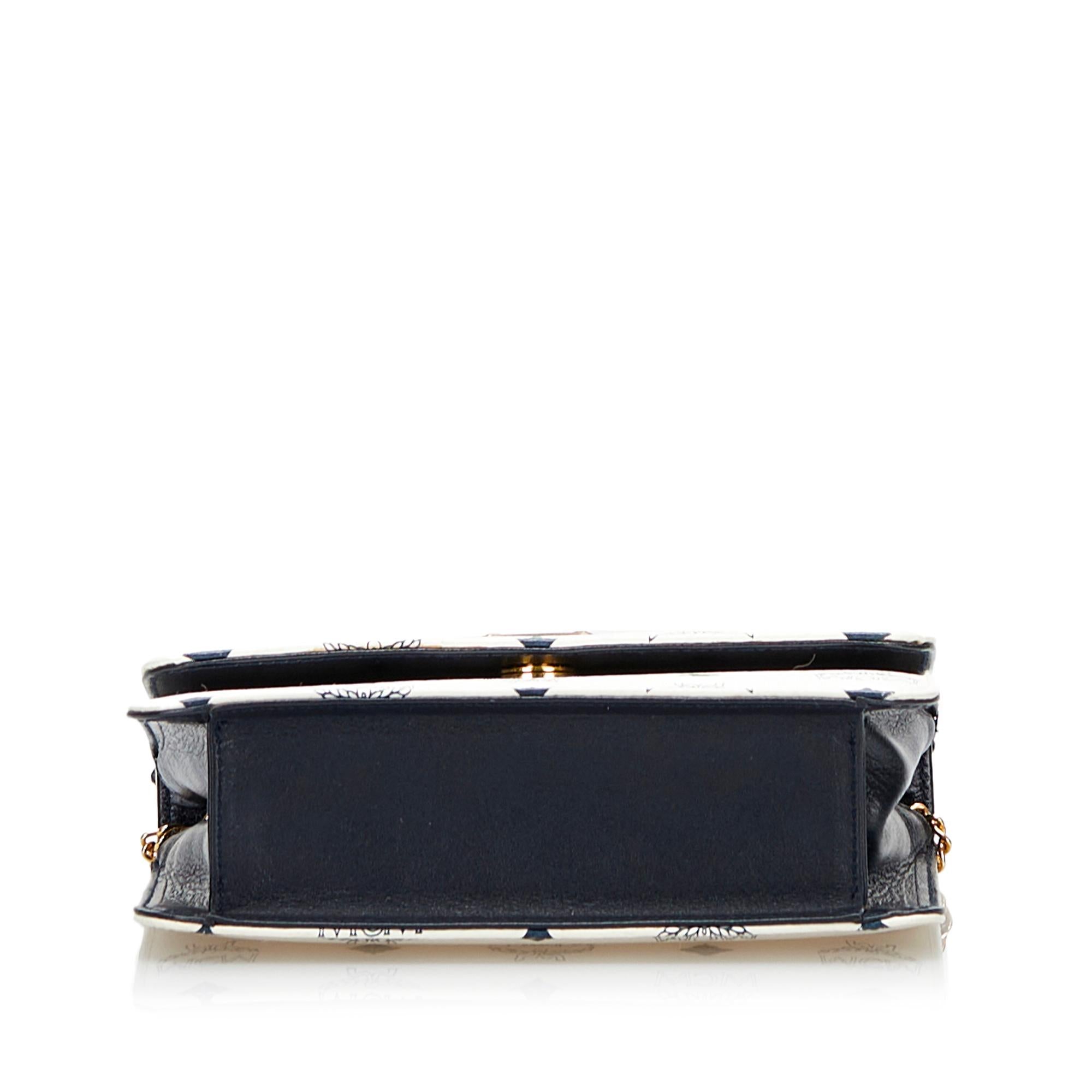 MCM Visetos Flap Crossbody (SHG-36544)