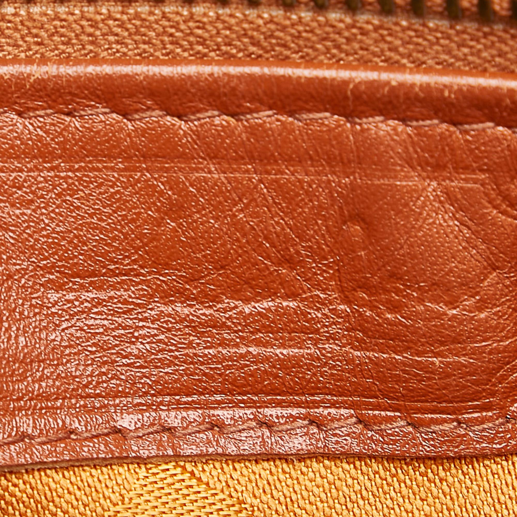 MCM Visetos Leather Boston Bag (SHG-30565)