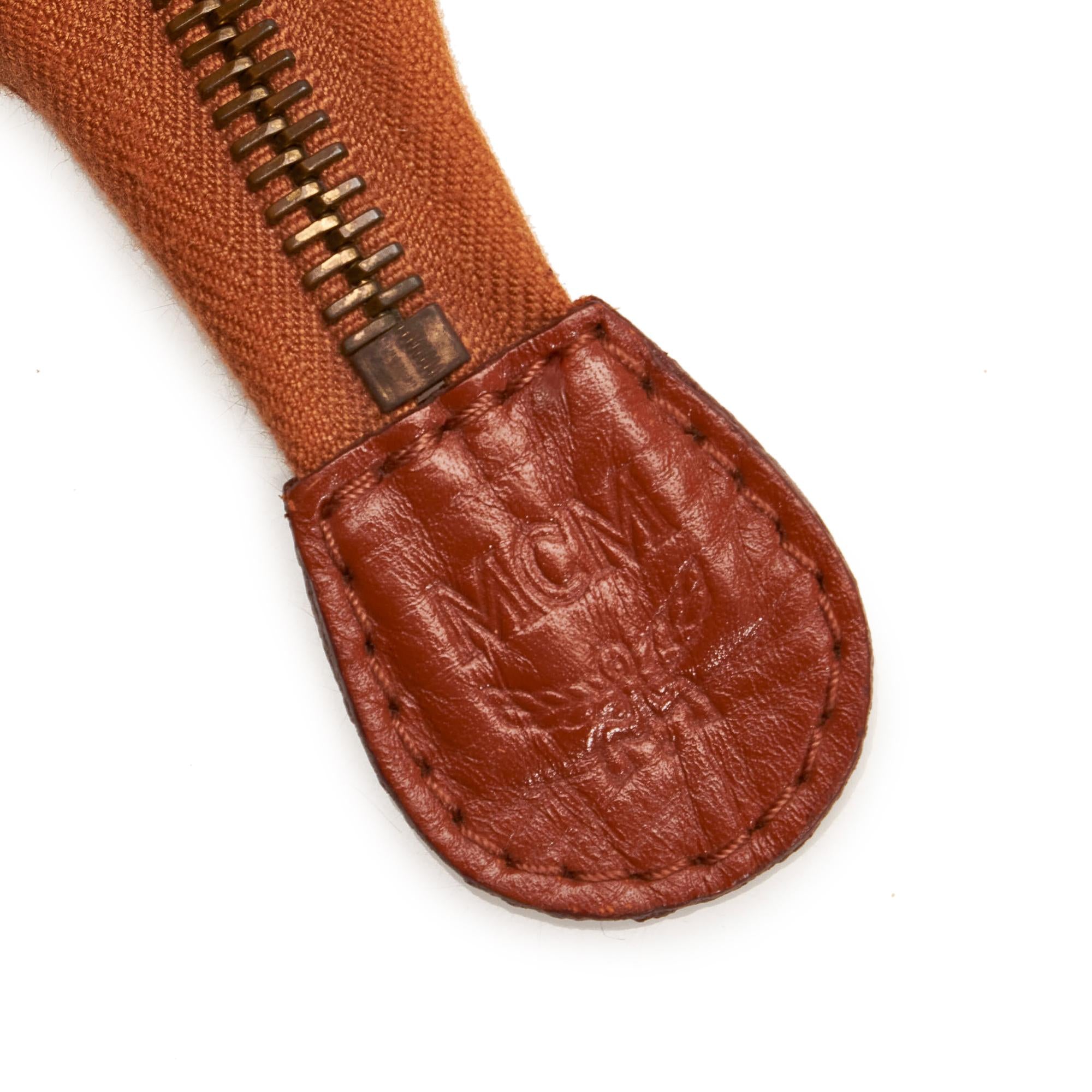 MCM Visetos Leather Clutch Bag (SHG-27806)