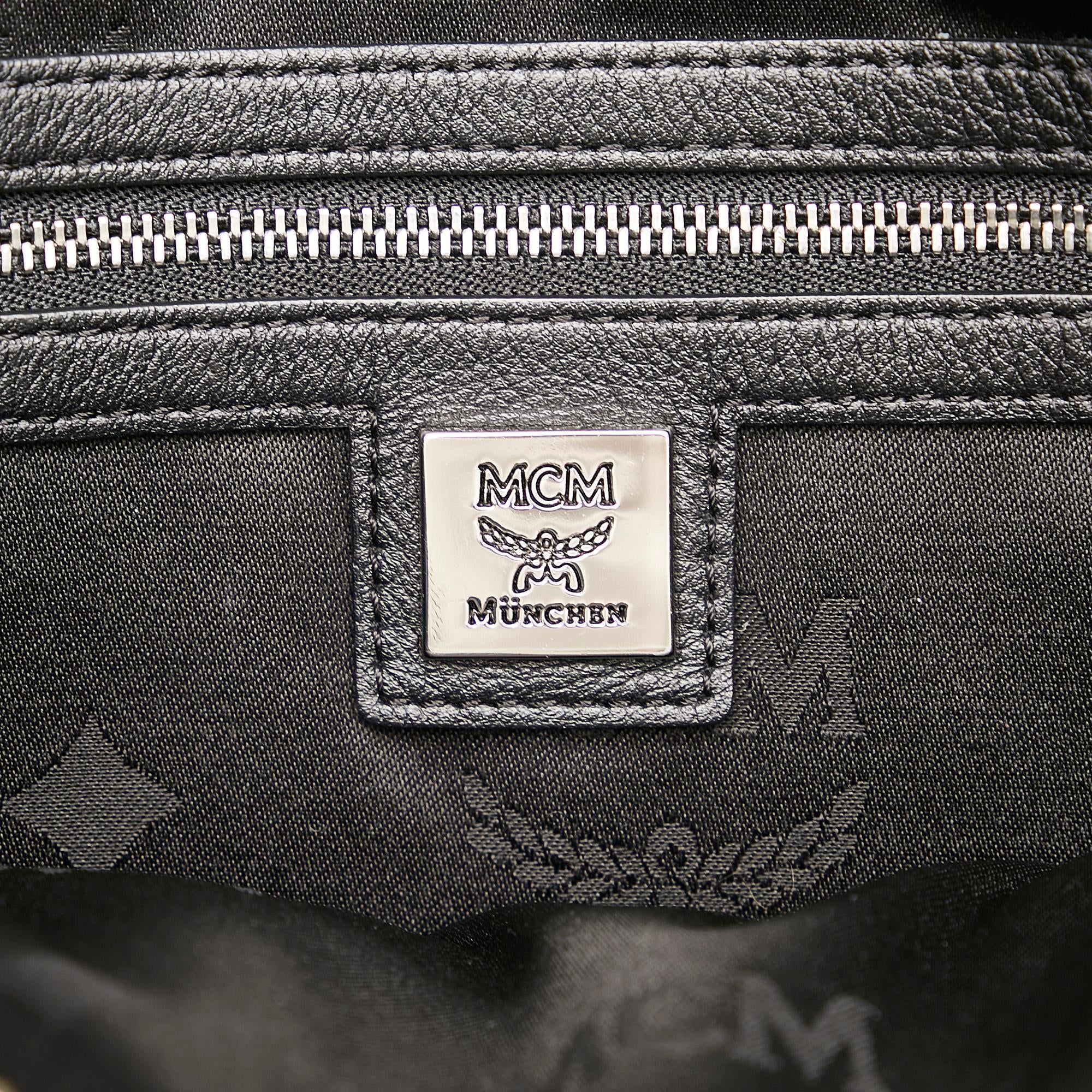 MCM Visetos Leather Clutch Bag (SHG-28412)