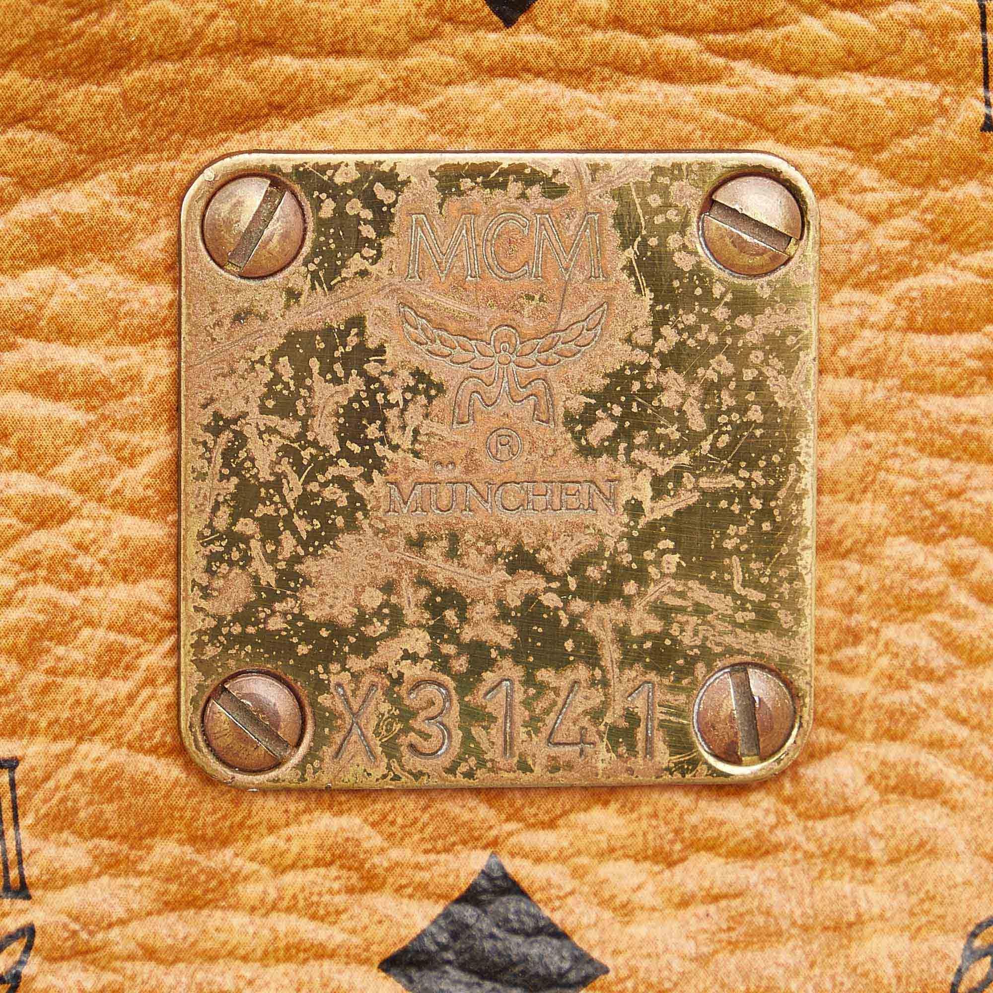 MCM Visetos Leather Clutch Bag (SHG-32575)