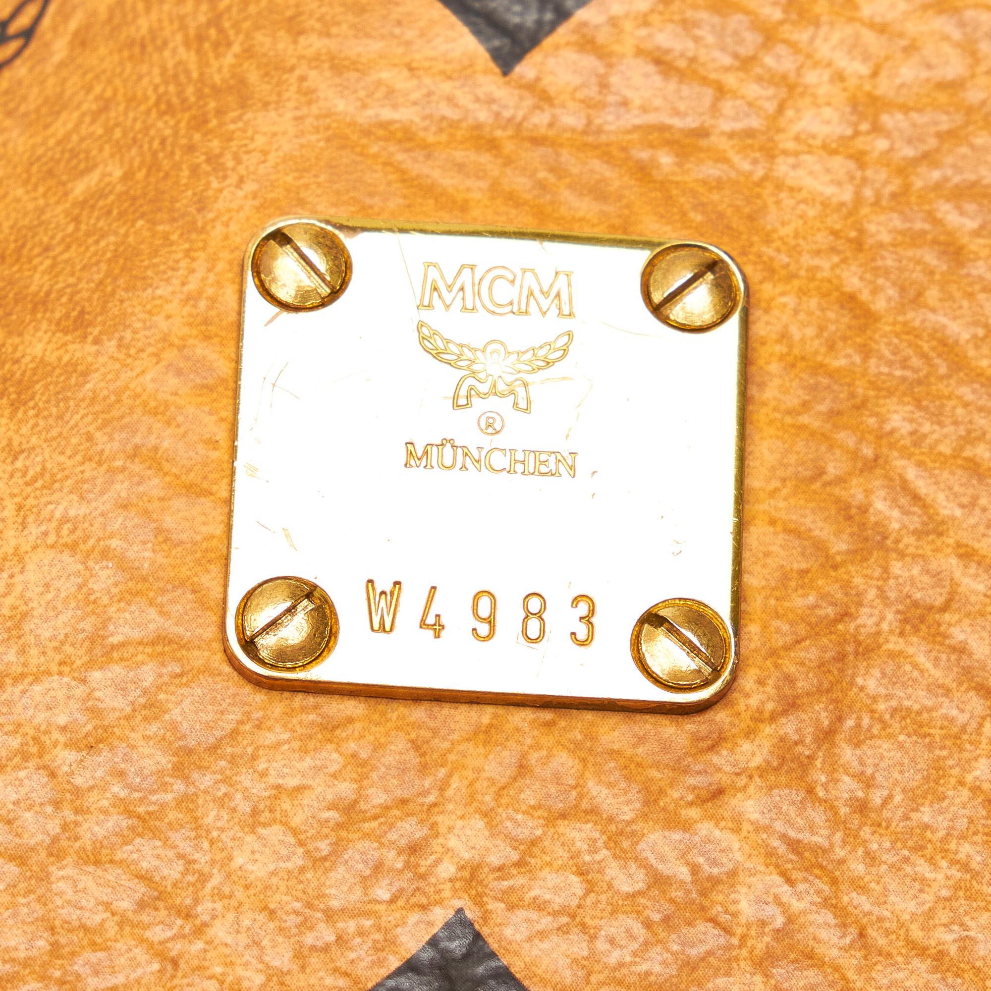 MCM Visetos Leather Crossbody Bag (SHG-25550)