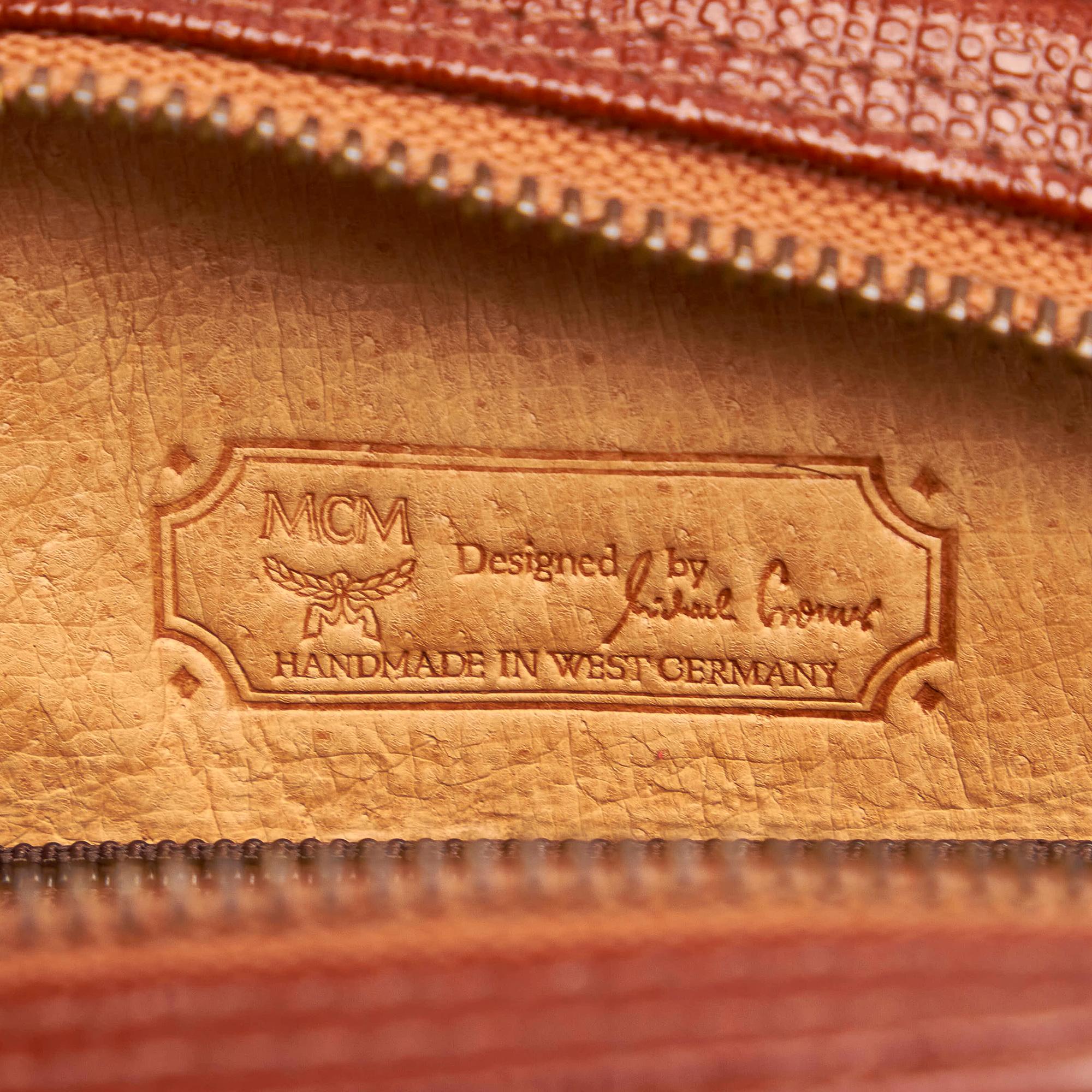 MCM Visetos Leather Crossbody Bag (SHG-28410)