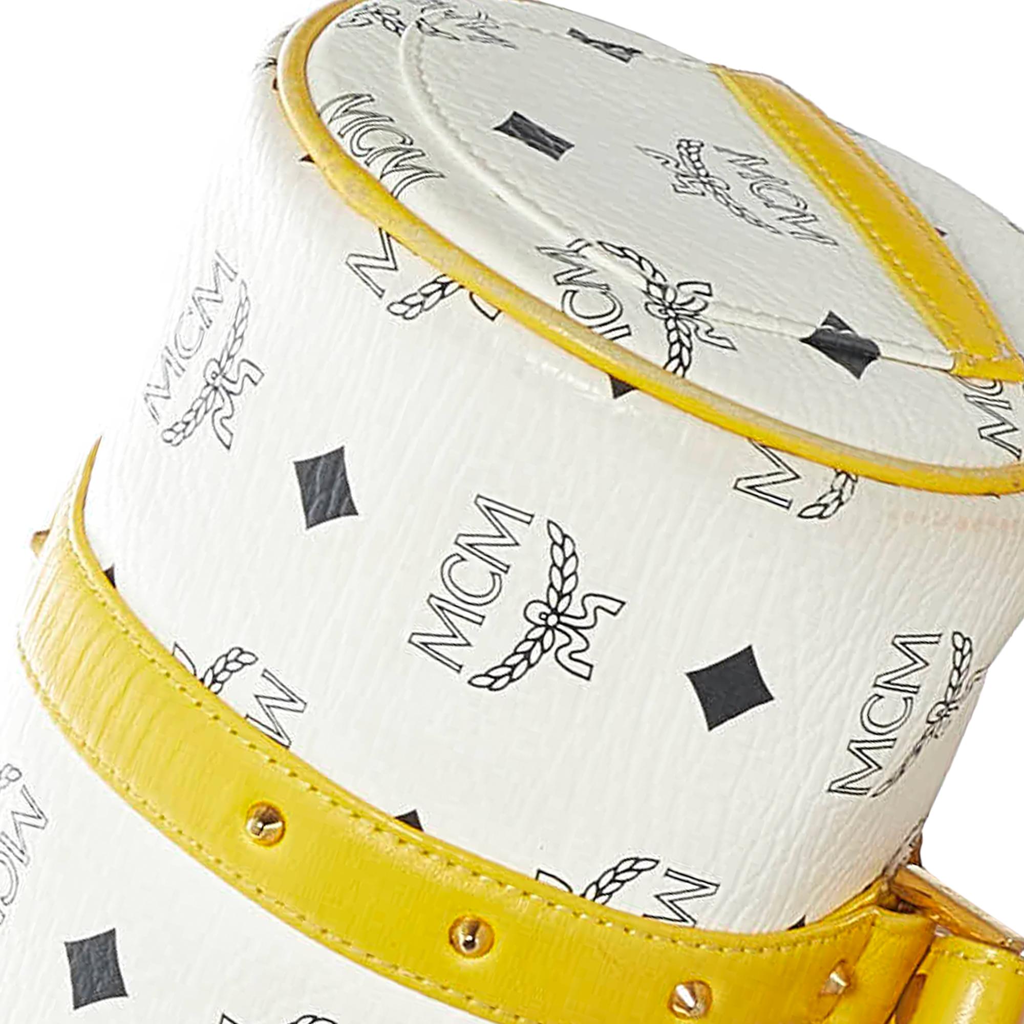 MCM Visetos Leather Handbag (SHG-32656)