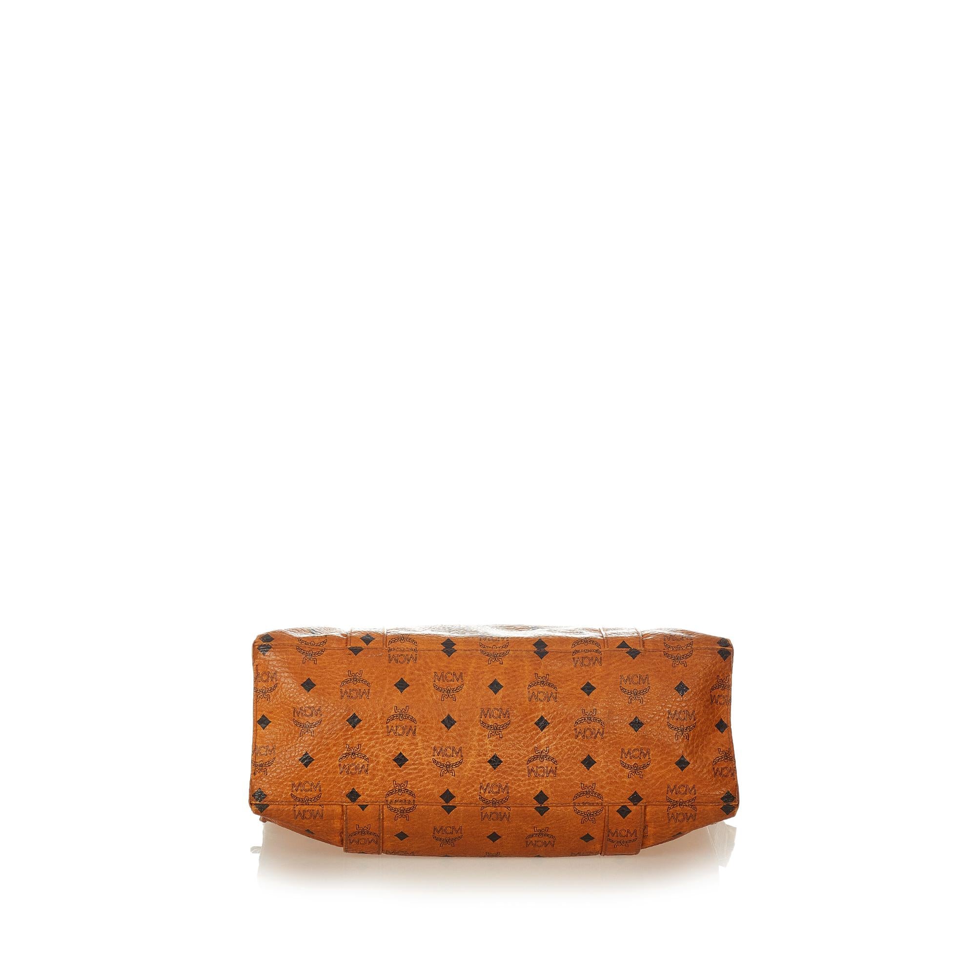 MCM Visetos Leather Shoulder Bag (SHG-26482)
