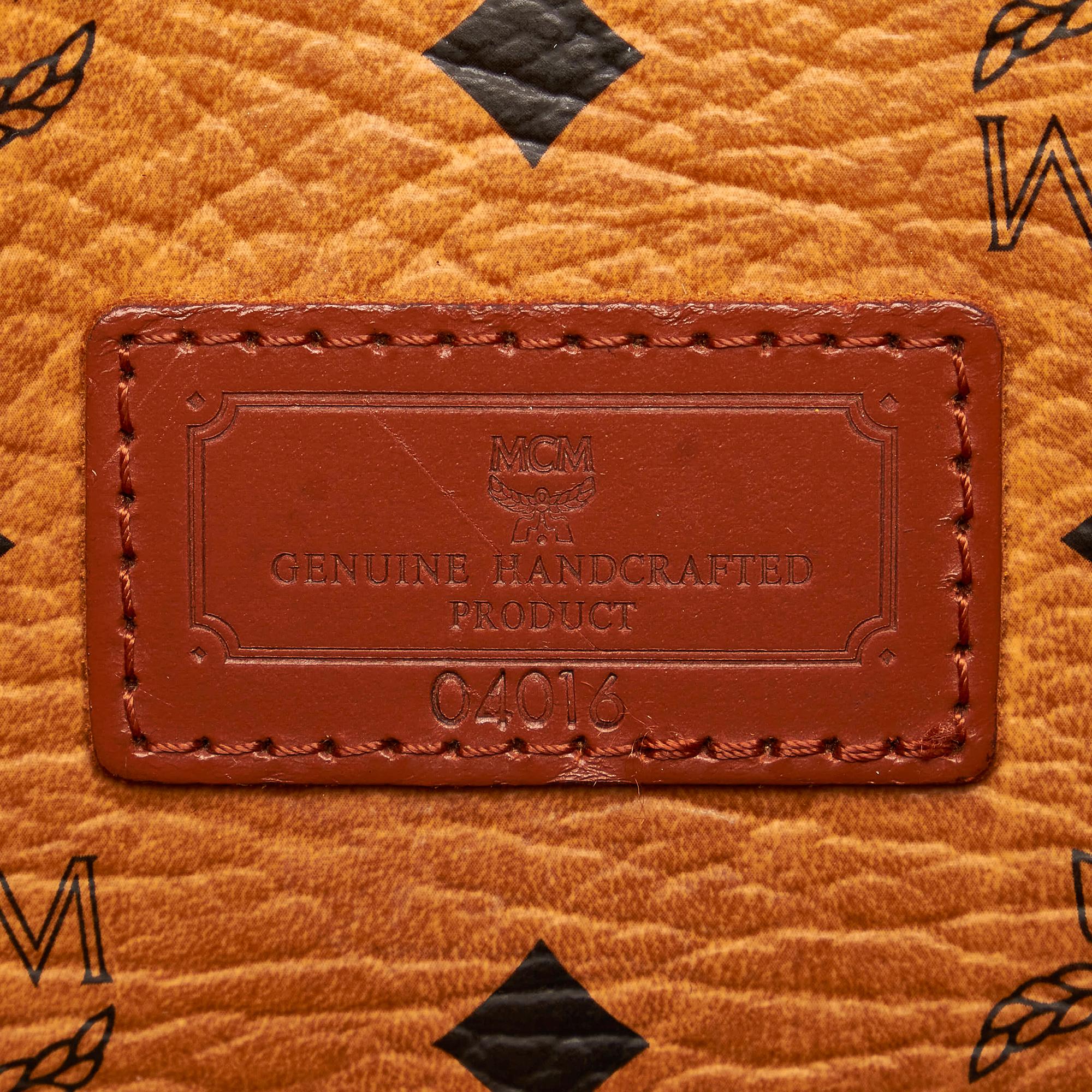 MCM Visetos Leather Shoulder Bag (SHG-28376)