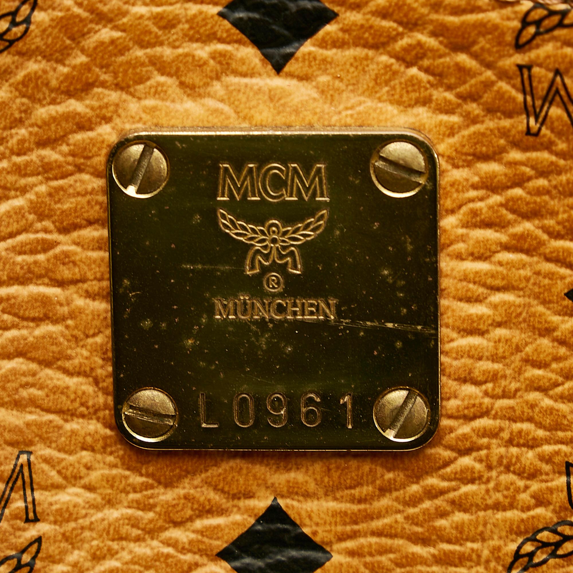 MCM Visetos Leather Tote Bag (SHG-27037)