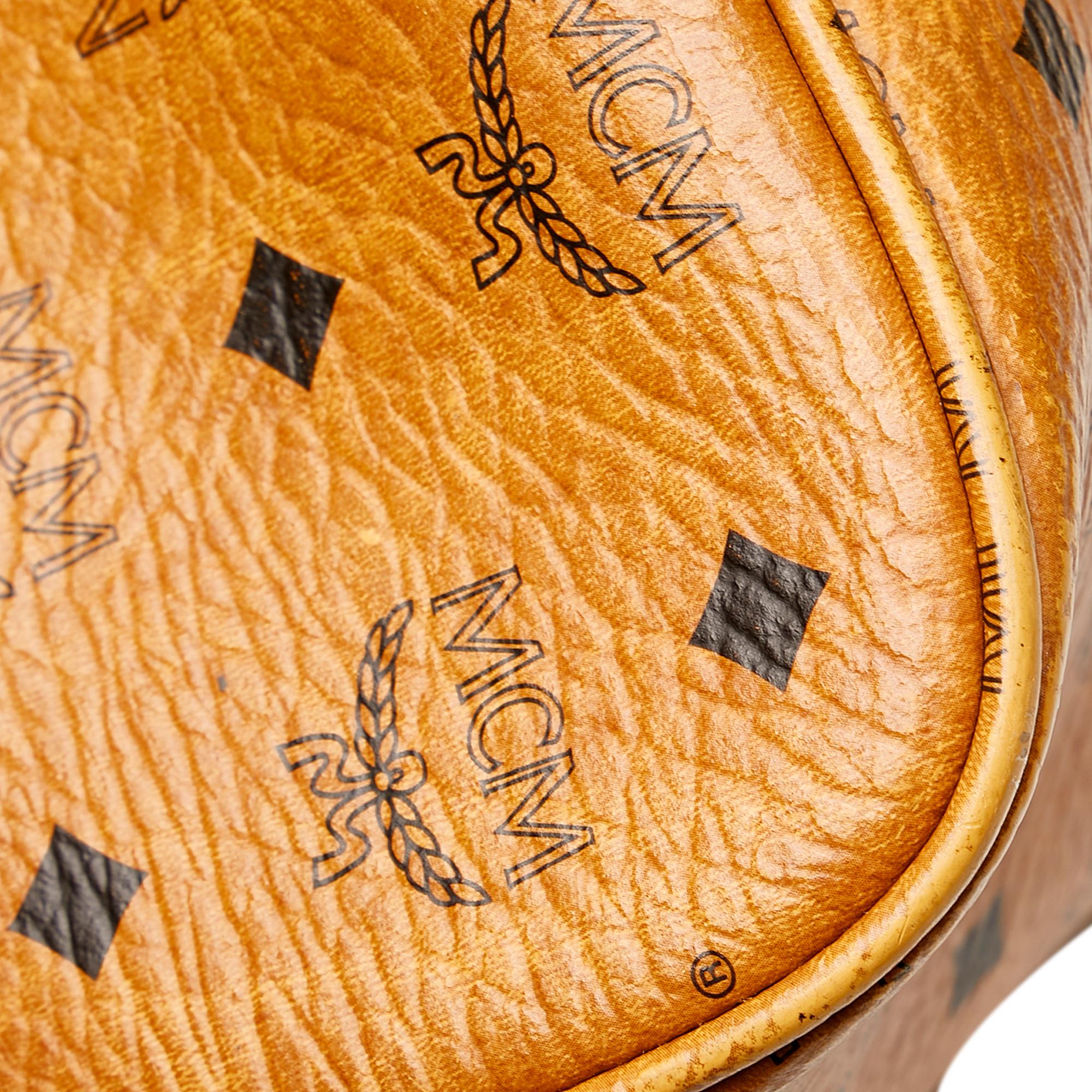 MCM Visetos Leather Tote Bag (SHG-31461)