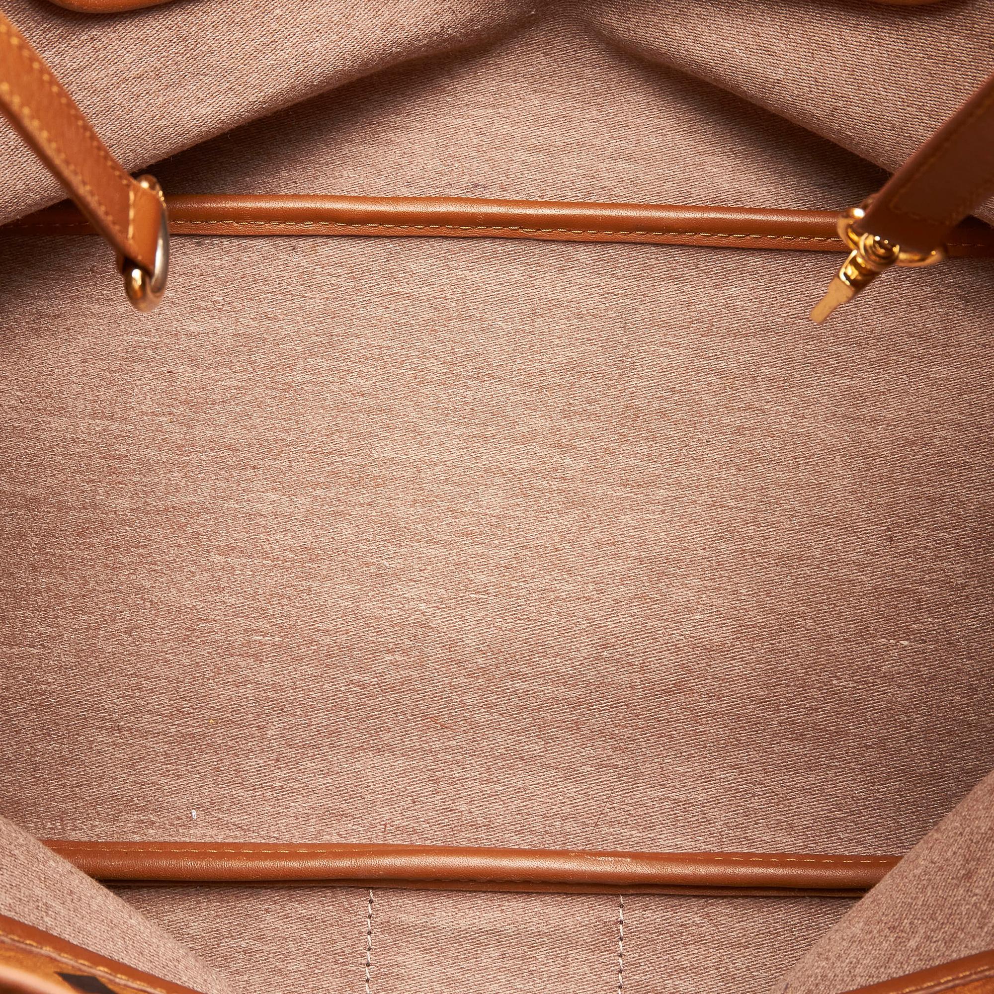 MCM Visetos Leather Tote Bag (SHG-33351)