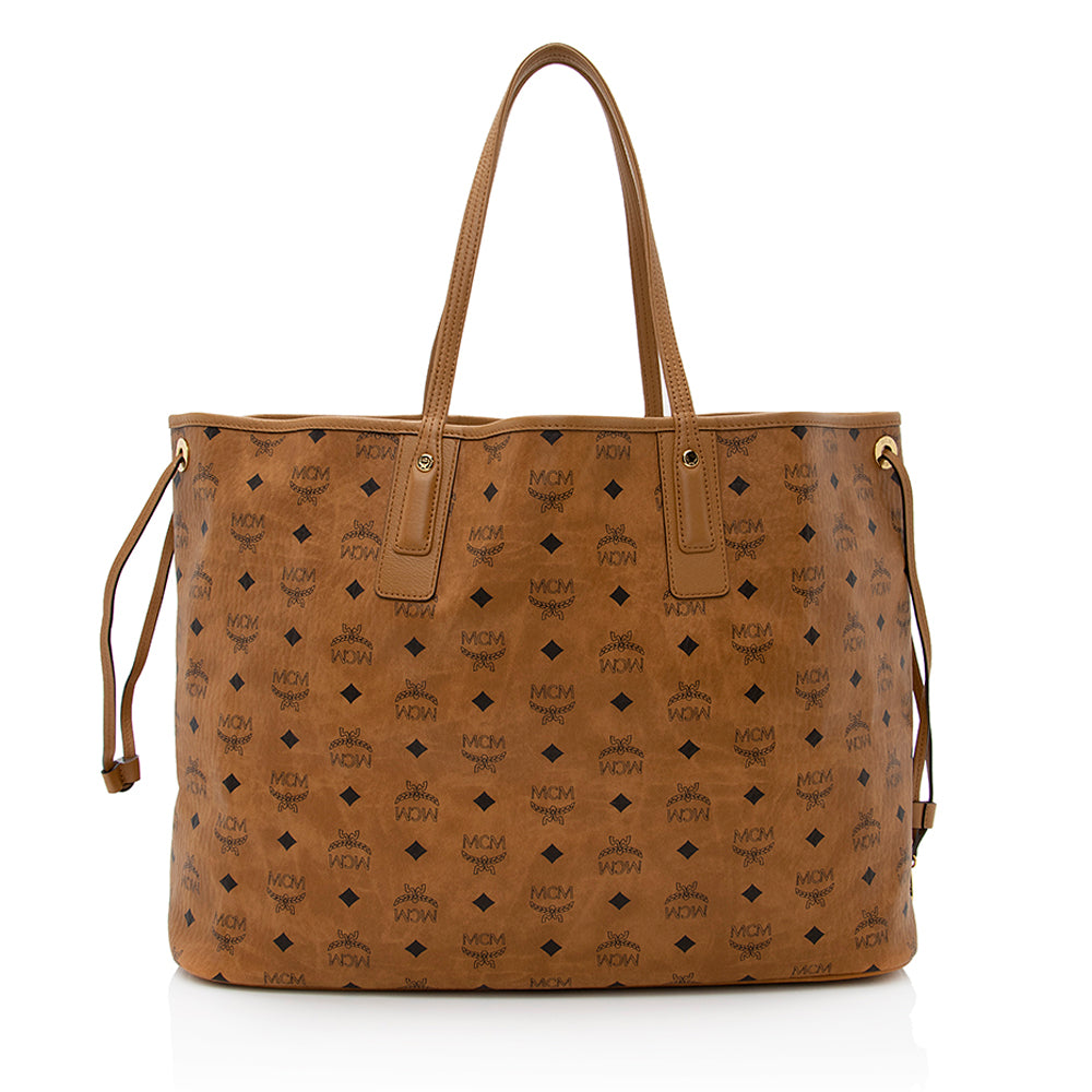 MCM Visetos Liz Reversible Large Shopper Tote (SHF-21182)