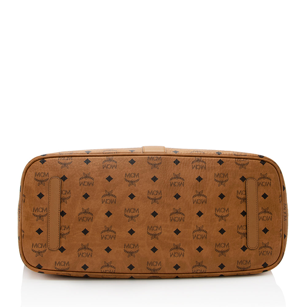 MCM Visetos Liz Reversible Large Shopper Tote (SHF-21182)
