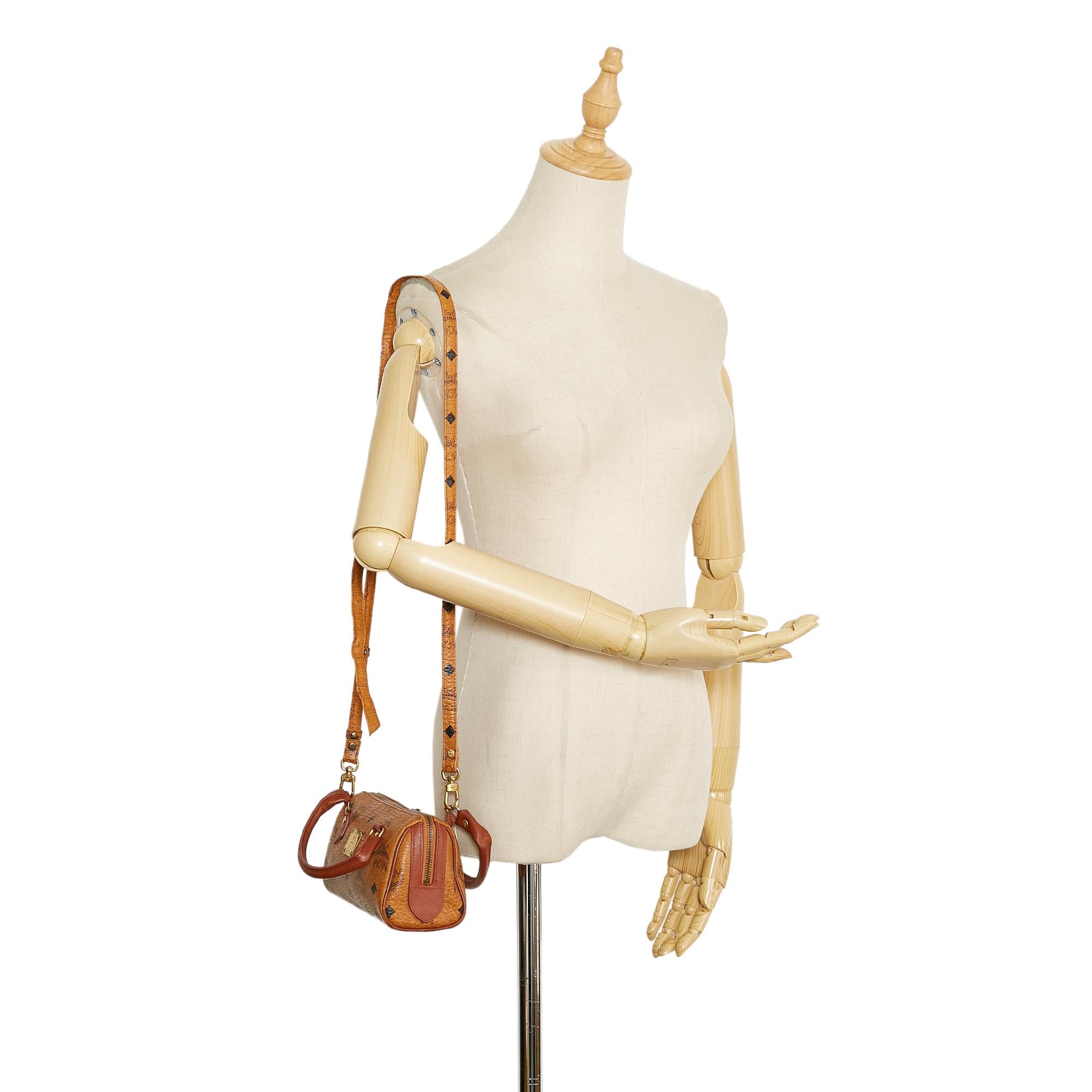 MCM Visetos Mini Satchel (SHG-V7kSVk)