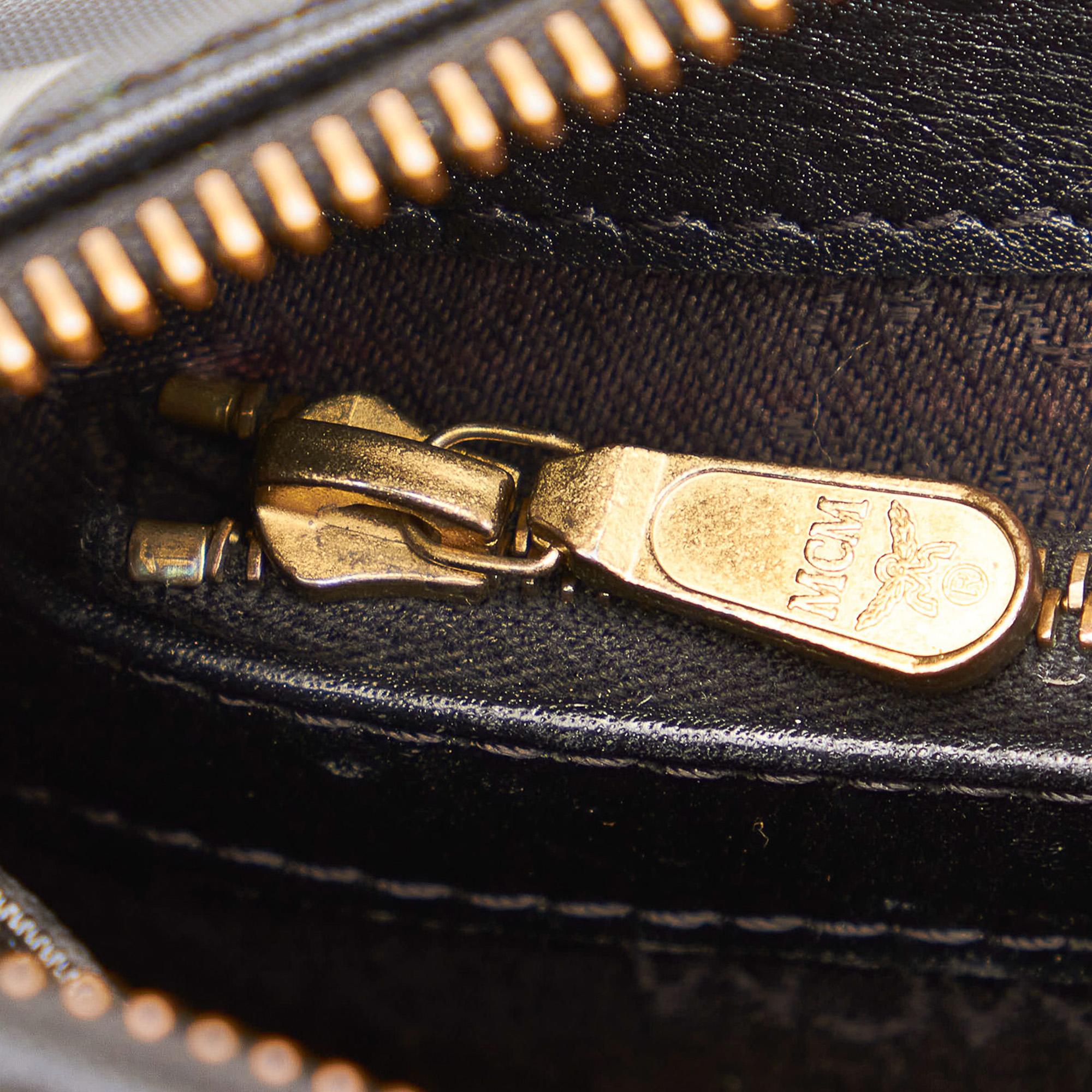 MCM Visetos Nylon Boston Bag (SHG-32231)