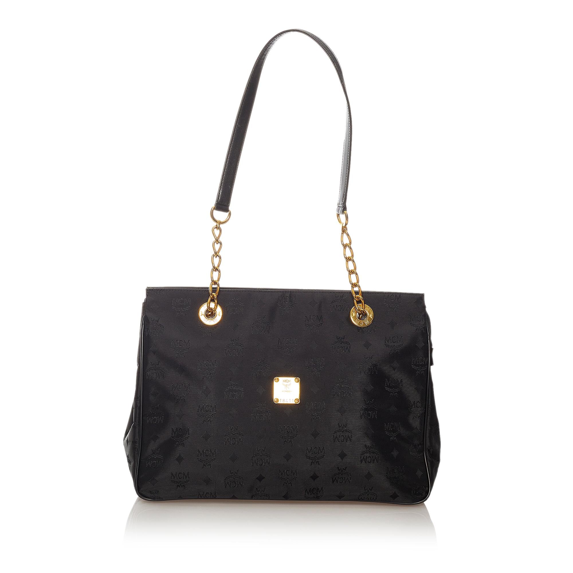 MCM Visetos Nylon Tote Bag (SHG-27317)