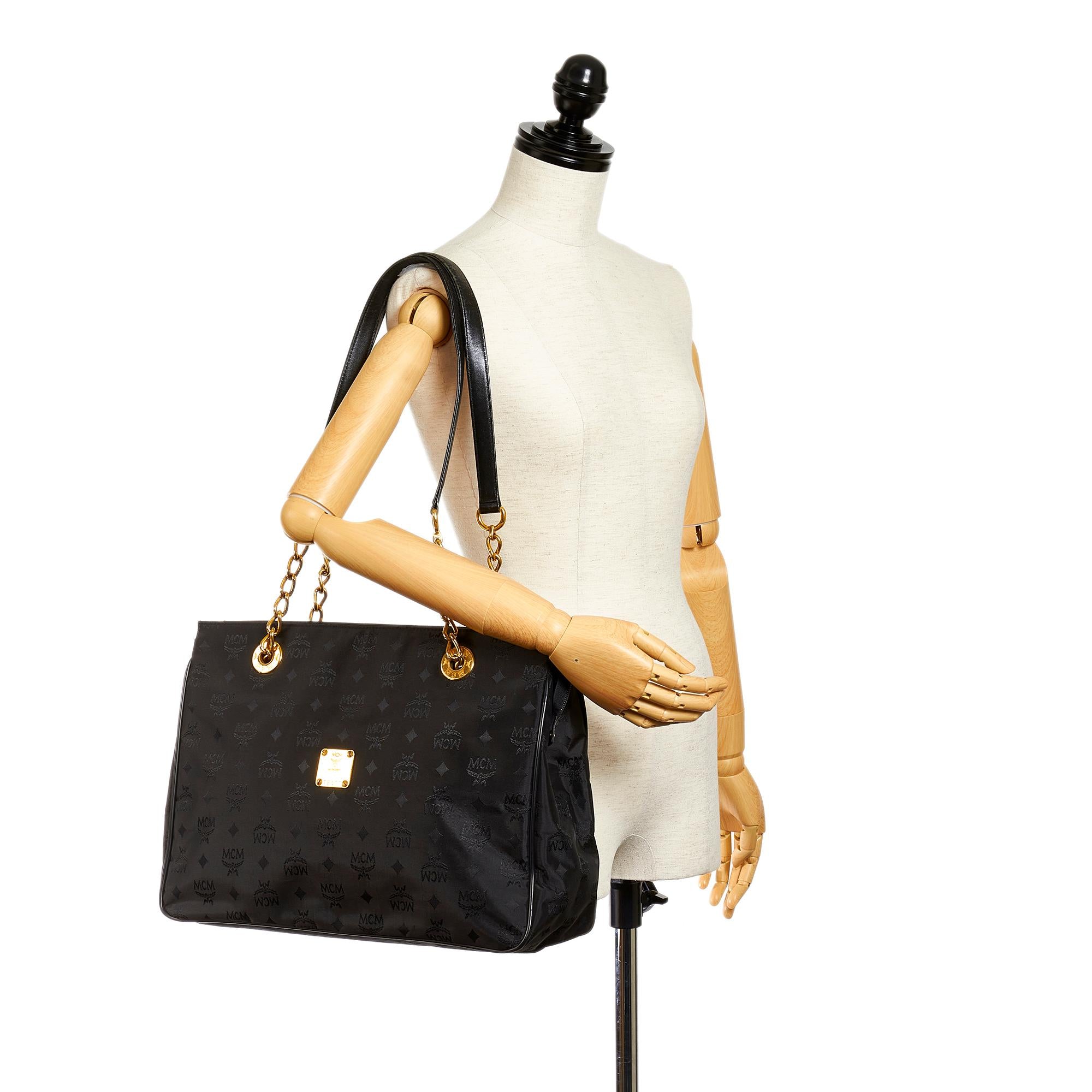 MCM Visetos Nylon Tote Bag (SHG-27317)