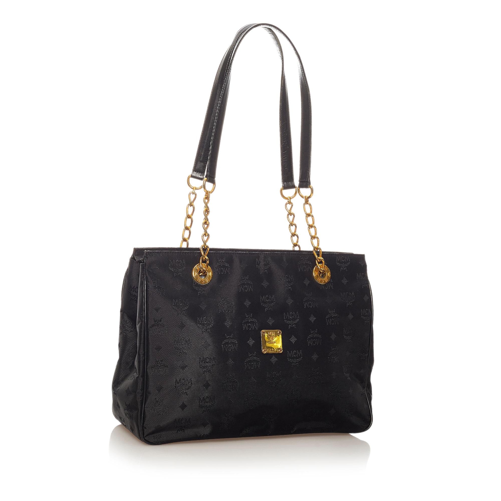 MCM Visetos Nylon Tote Bag (SHG-27317)