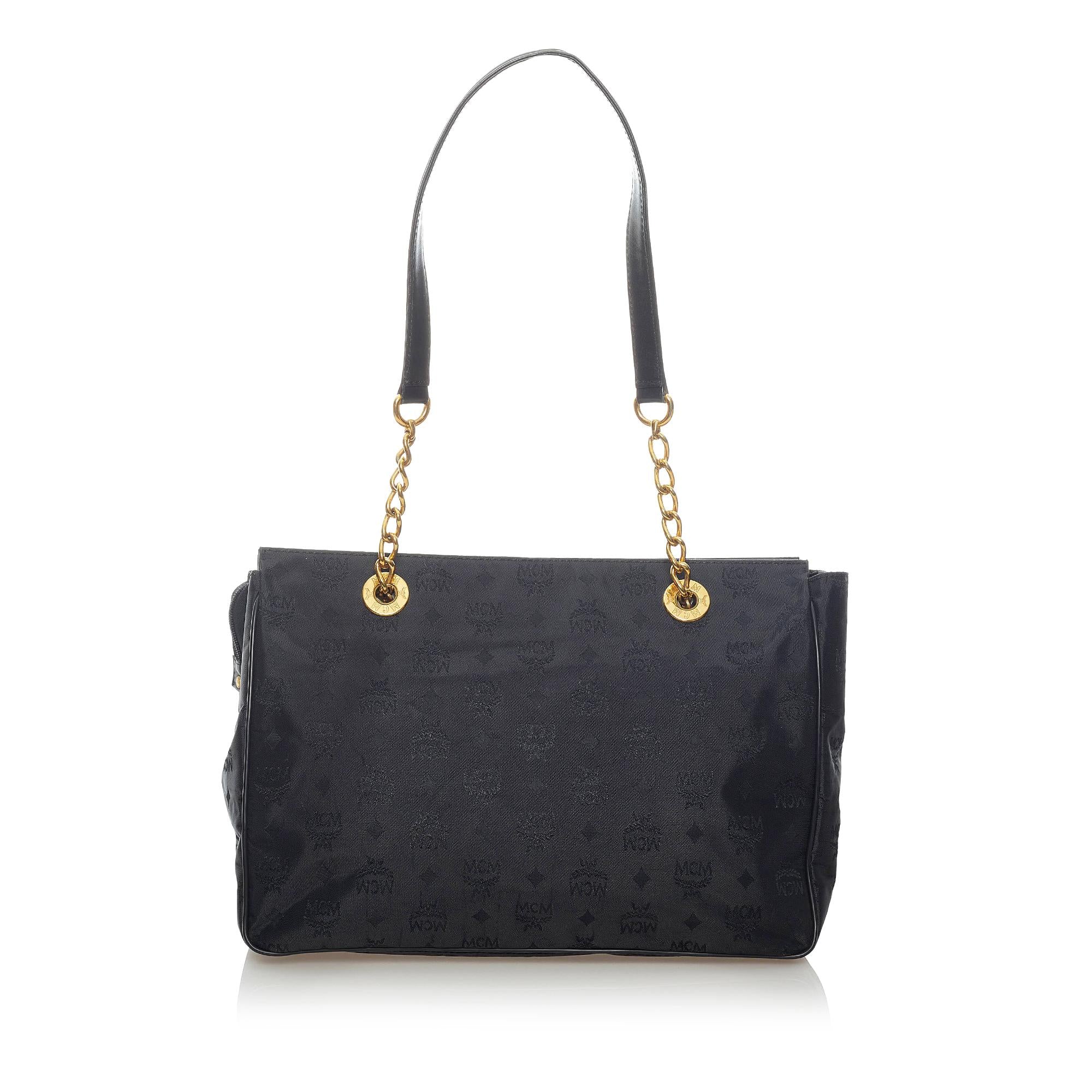 MCM Visetos Nylon Tote Bag (SHG-33218)