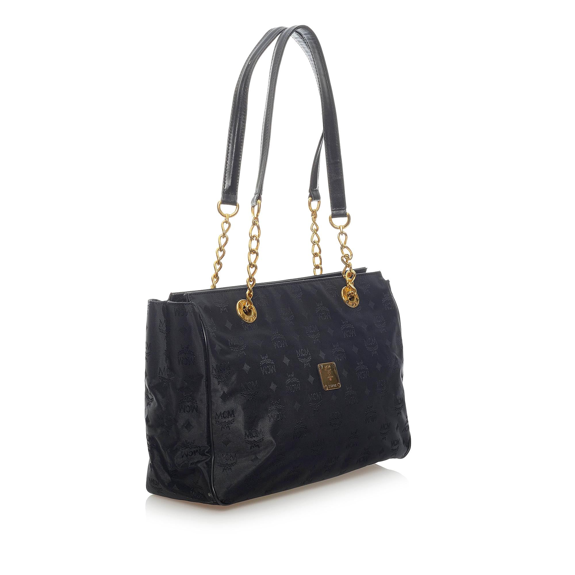 MCM Visetos Nylon Tote Bag (SHG-33218)