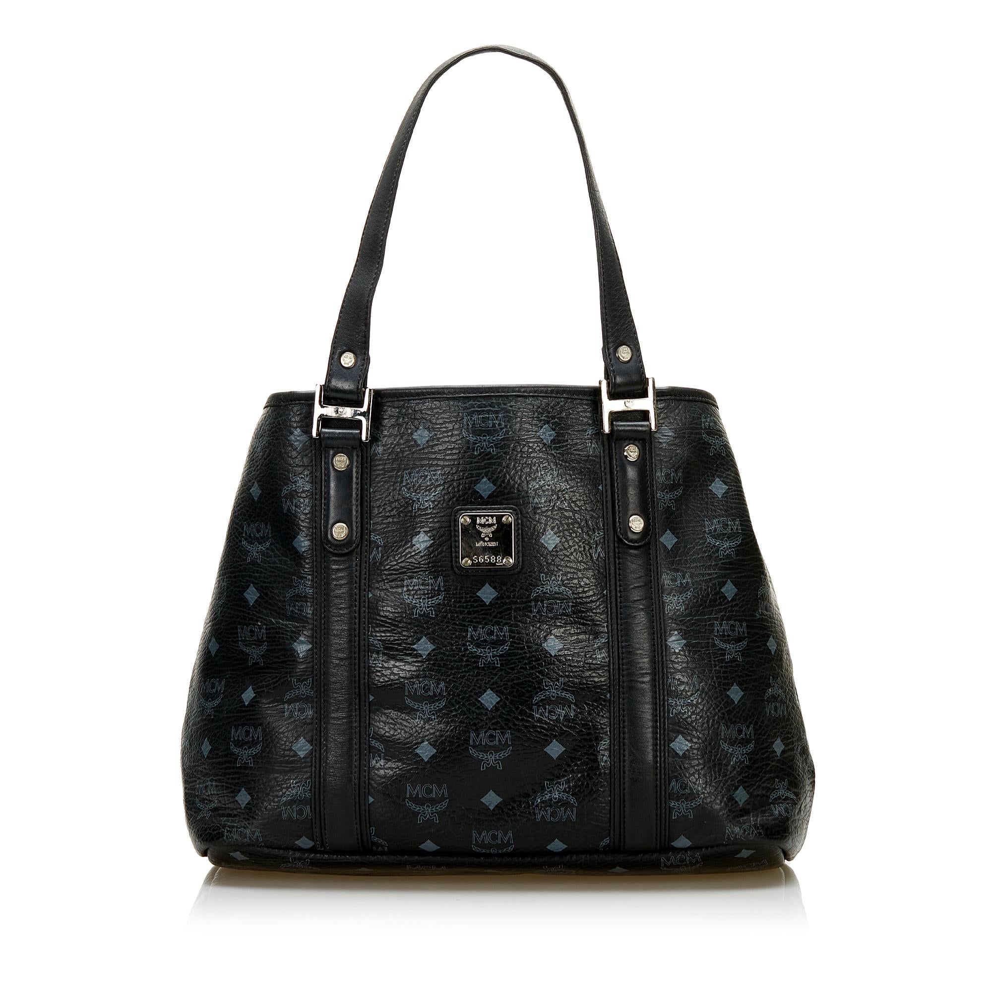 MCM Visetos Shopping Tote (SHG-36667)