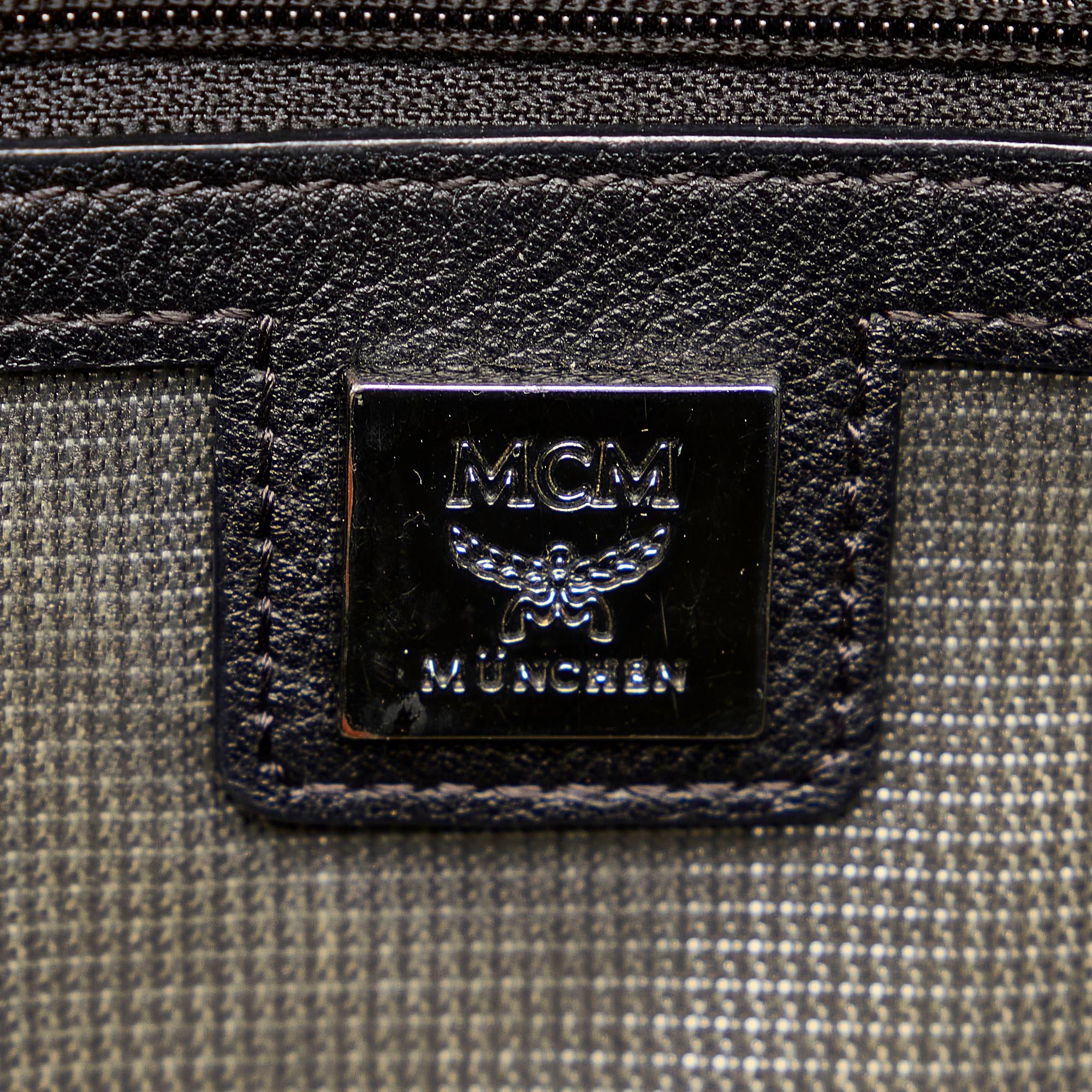 MCM Visetos Stark Leather Backpack (SHG-26273)