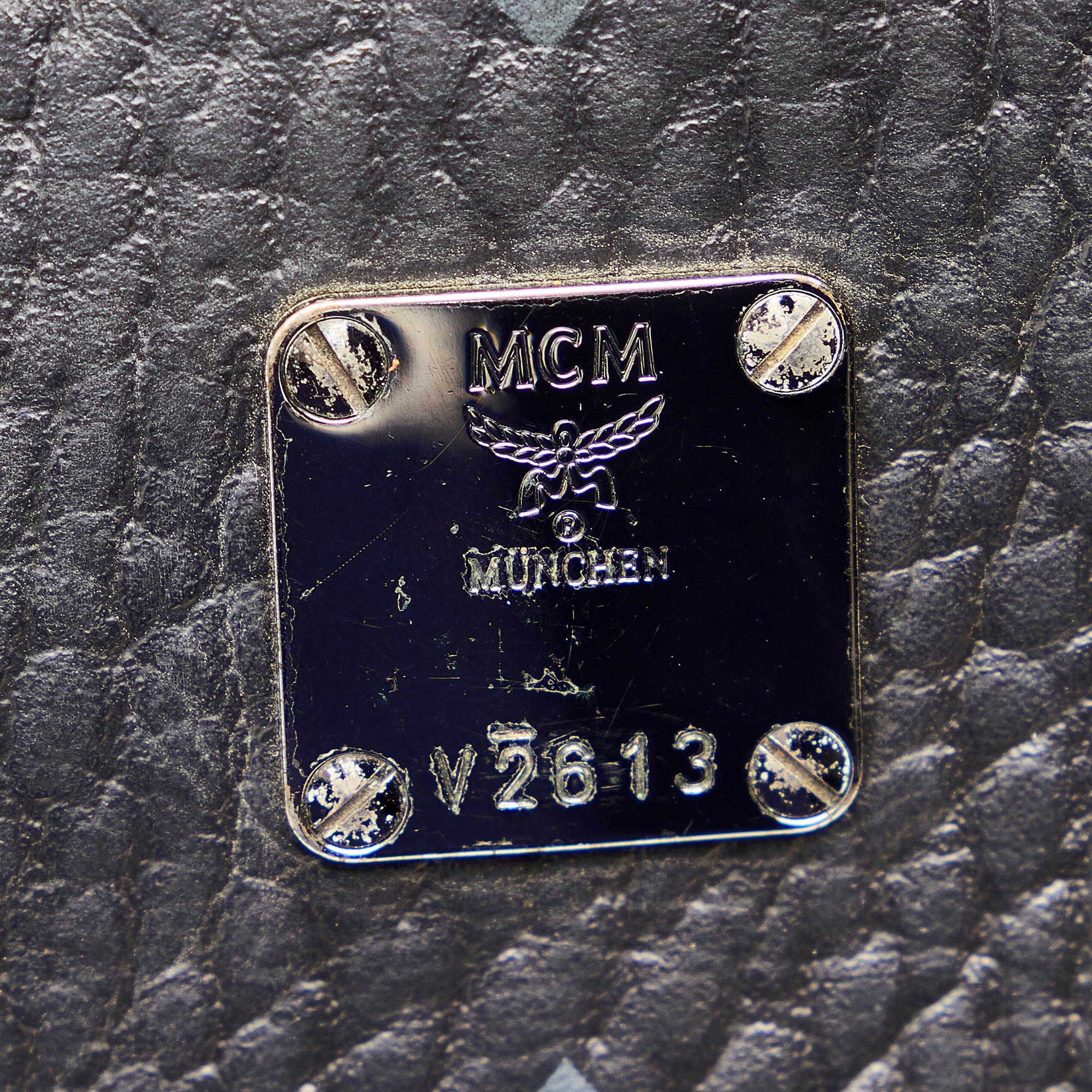 MCM Visetos Stark Leather Backpack (SHG-26273)