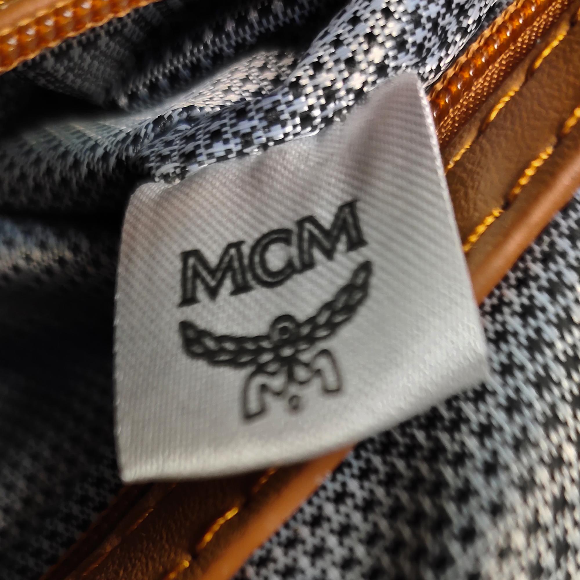 MCM Visetos Stark Leather Backpack (SHG-36059)