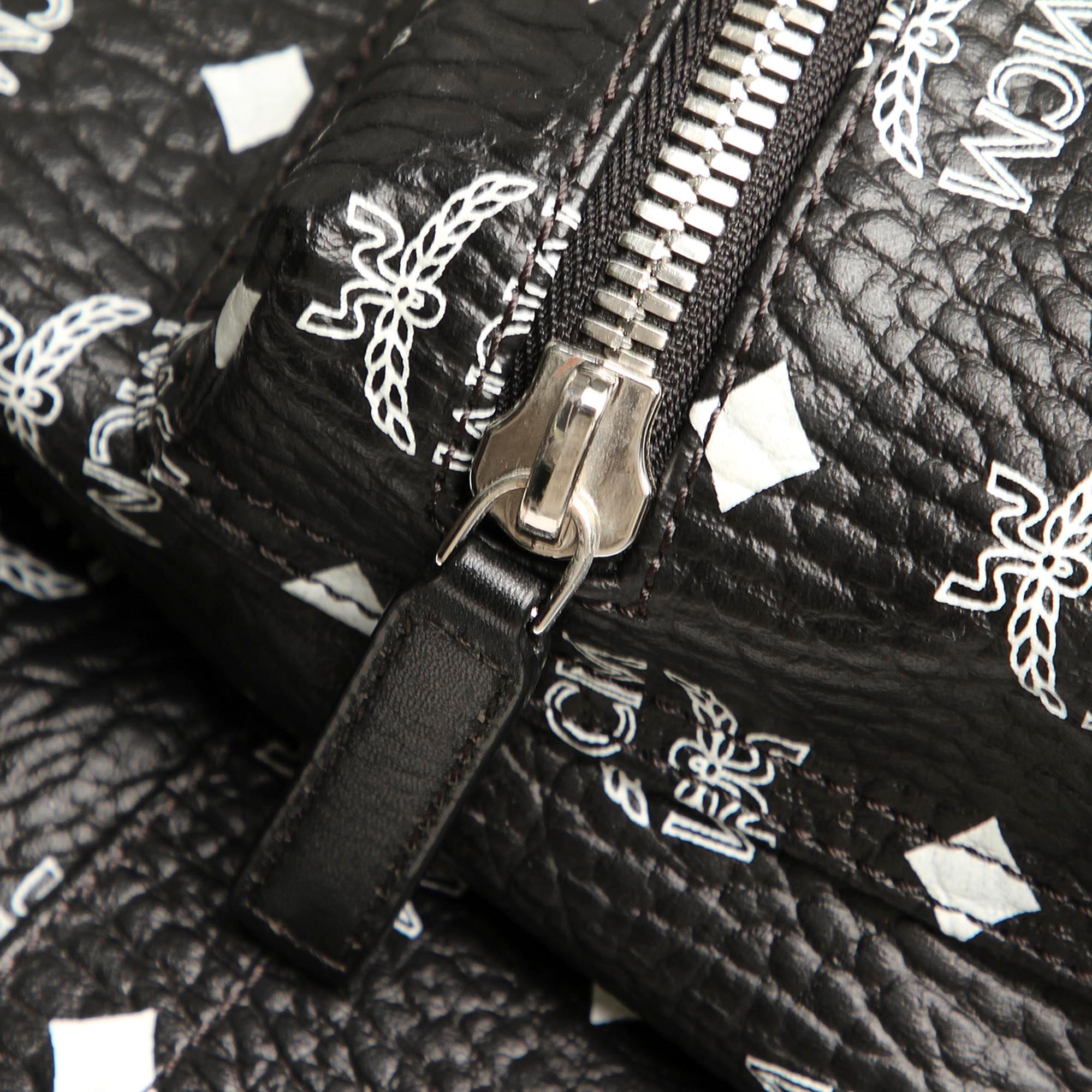 MCM Visetos Stark Leather Backpack (SHG-36407)