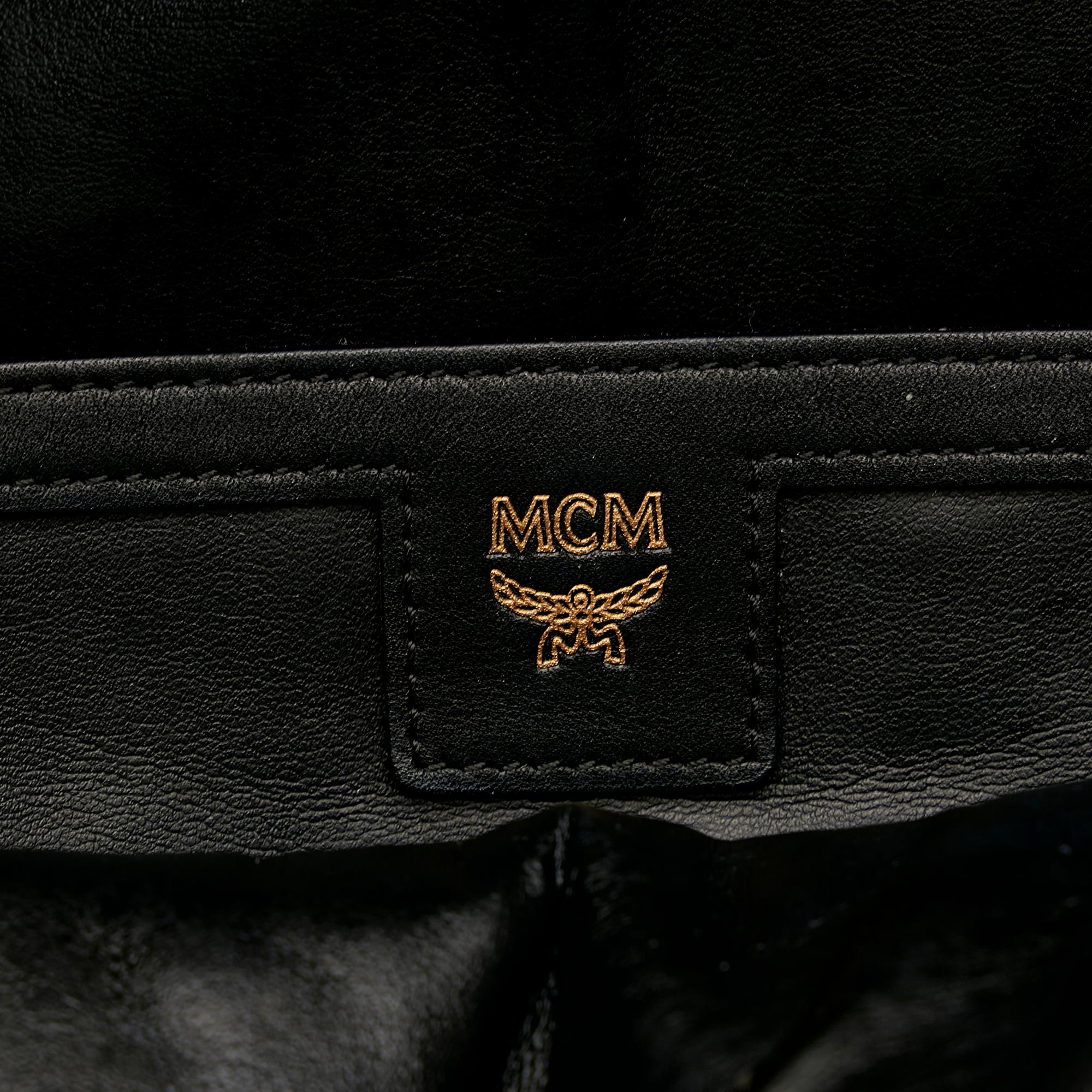 MCM Visetos Stark Studded Leather Backpack (SHG-36036)