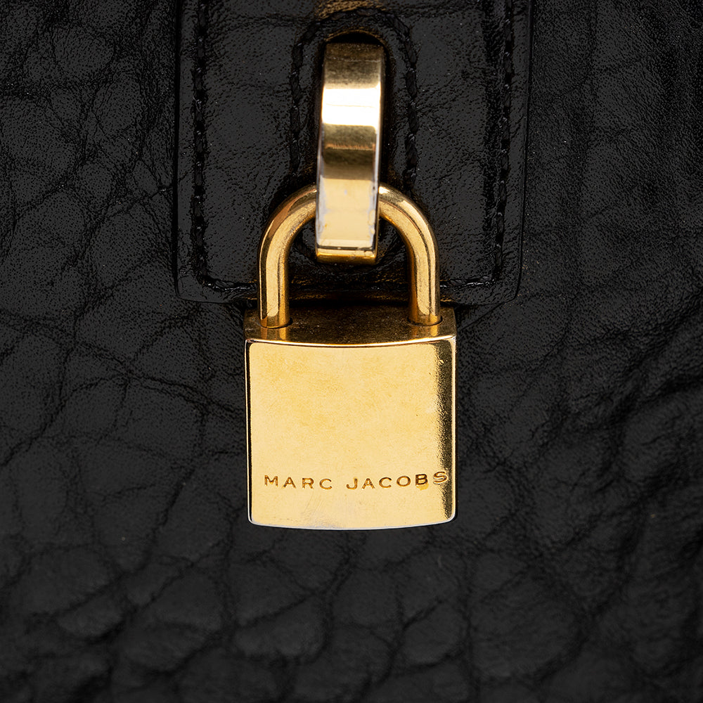 Marc Jacobs Leather Double-Zip Lock Tote - FINAL SALE (SHF-14154)