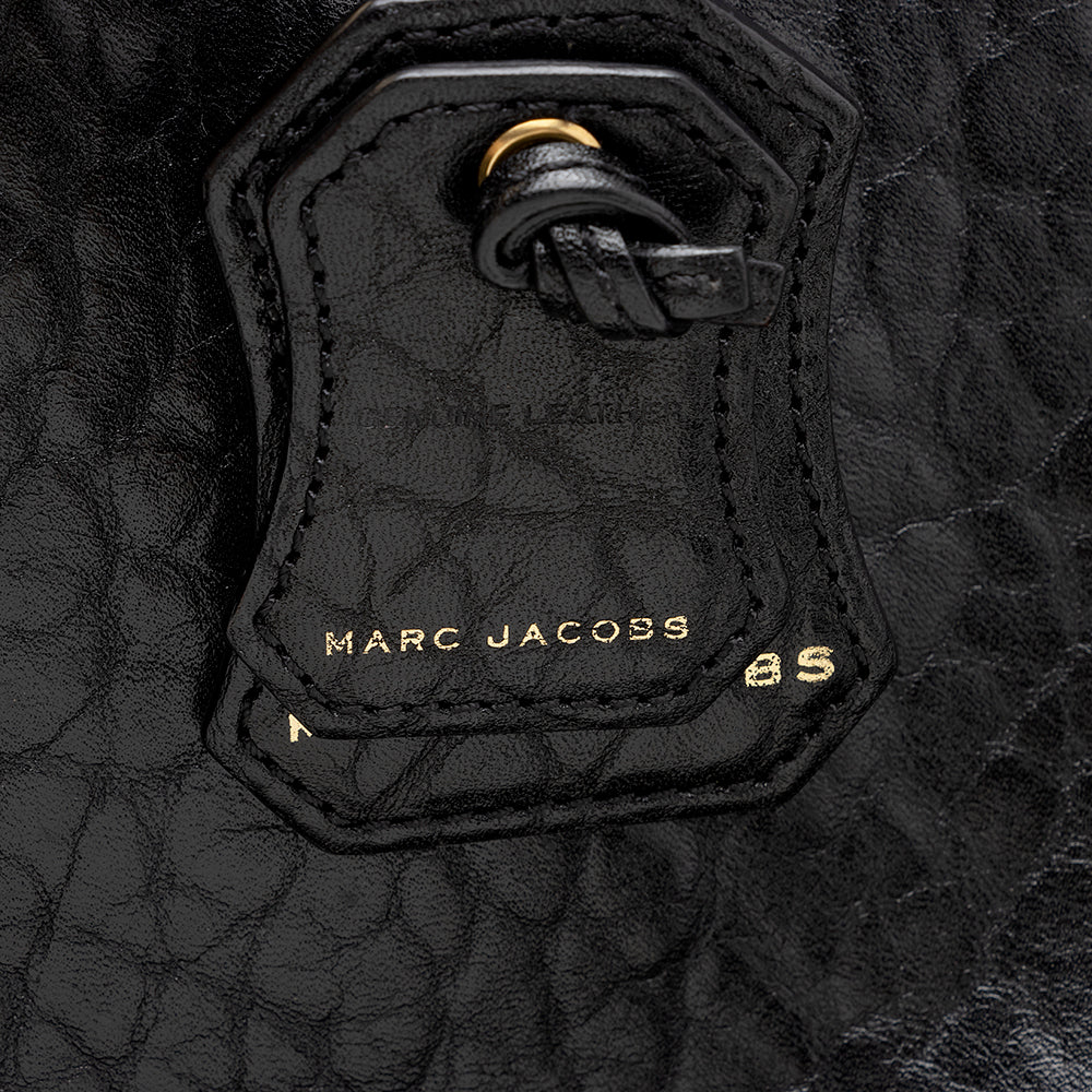 Marc Jacobs Leather Double-Zip Lock Tote - FINAL SALE (SHF-14154)