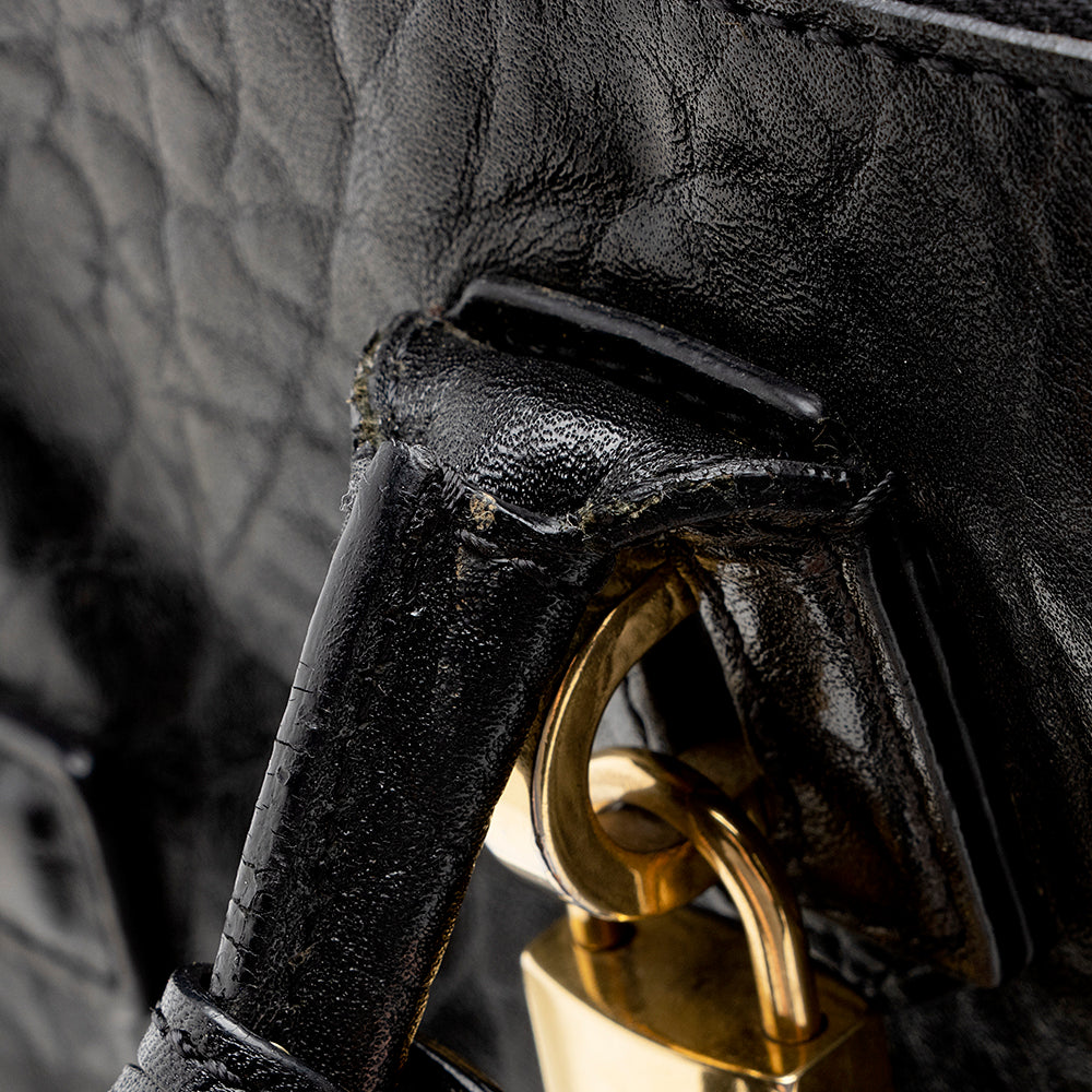 Marc Jacobs Leather Double-Zip Lock Tote - FINAL SALE (SHF-14154)