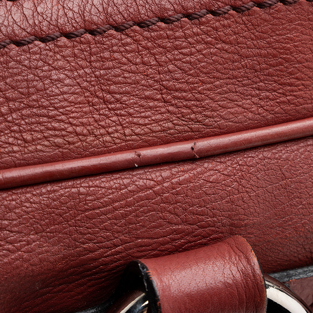 Marc Jacobs Leather Venetia Satchel - FINAL SALE (SHF-17714)