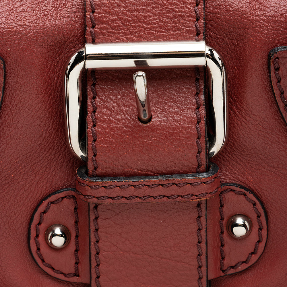 Marc Jacobs Leather Venetia Satchel - FINAL SALE (SHF-17714)