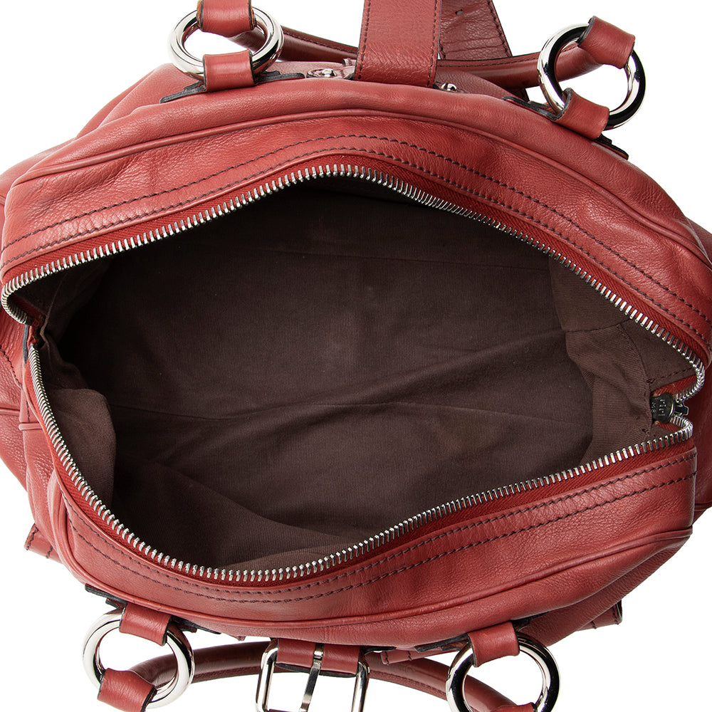 Marc Jacobs Leather Venetia Satchel - FINAL SALE (SHF-17714)