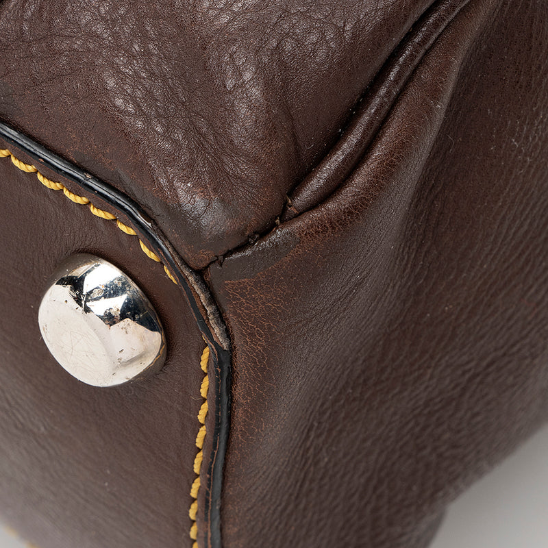 Marc Jacobs Leather Venetia Satchel - FINAL SALE (SHF-17674)