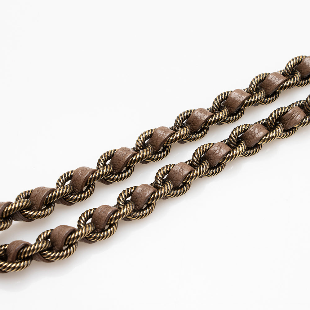 Marc Jacobs Quilted Leather Baroque Extra Large Single Shoulder Bag (SHF-15737)