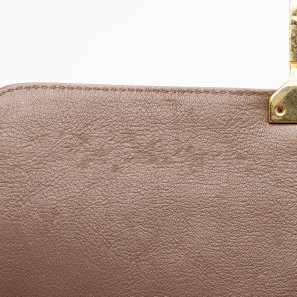 Marc Jacobs Quilted Leather Baroque Extra Large Single Shoulder Bag (SHF-15737)