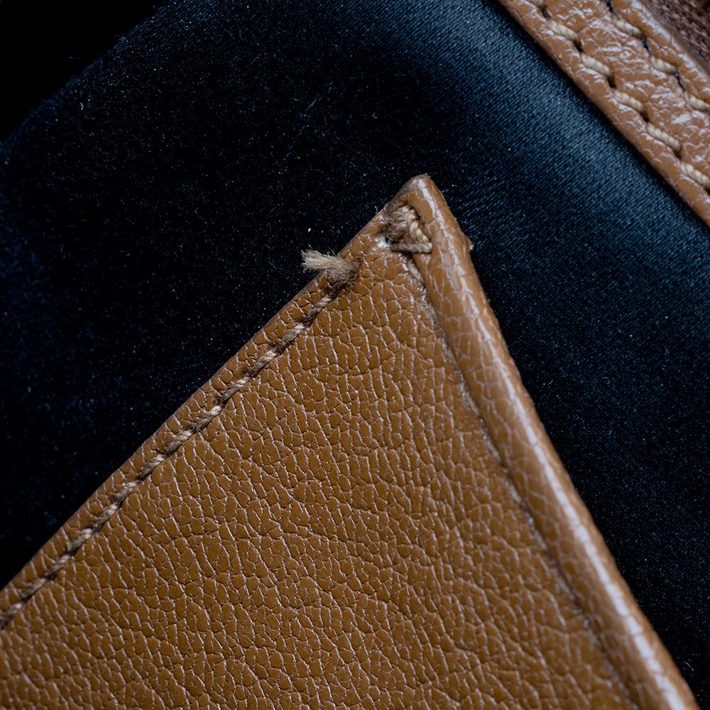 Miu Miu Leather Madras Satchel (SHF-17385)