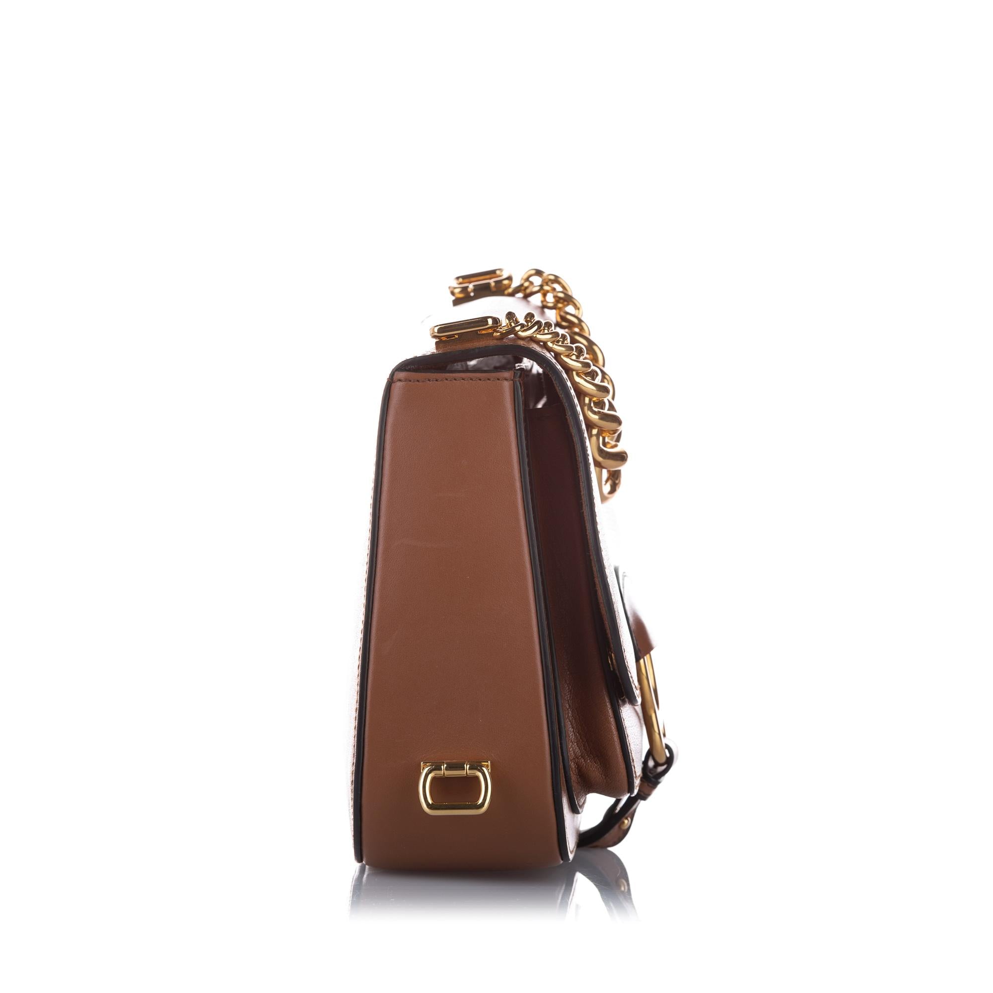 Miu Miu Madras Dahlia Leather Crossbody Bag (SHG-12869)
