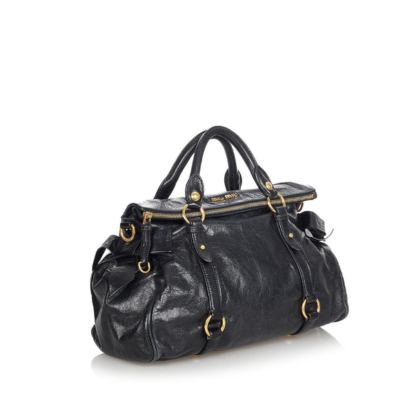 Miu Miu Vitella Lux Bow Bag