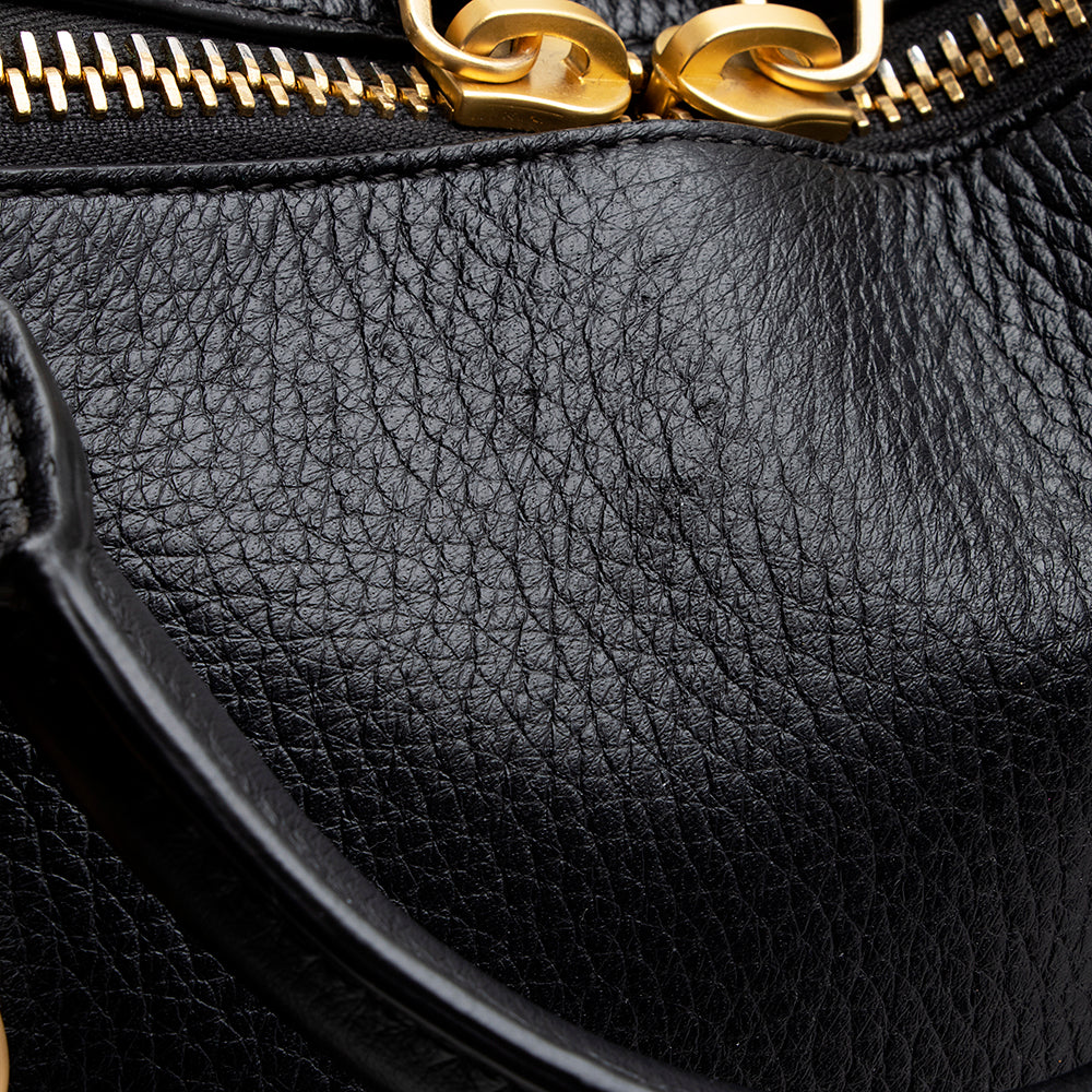 Moschino Leather Logo Tote (SHF-21152)