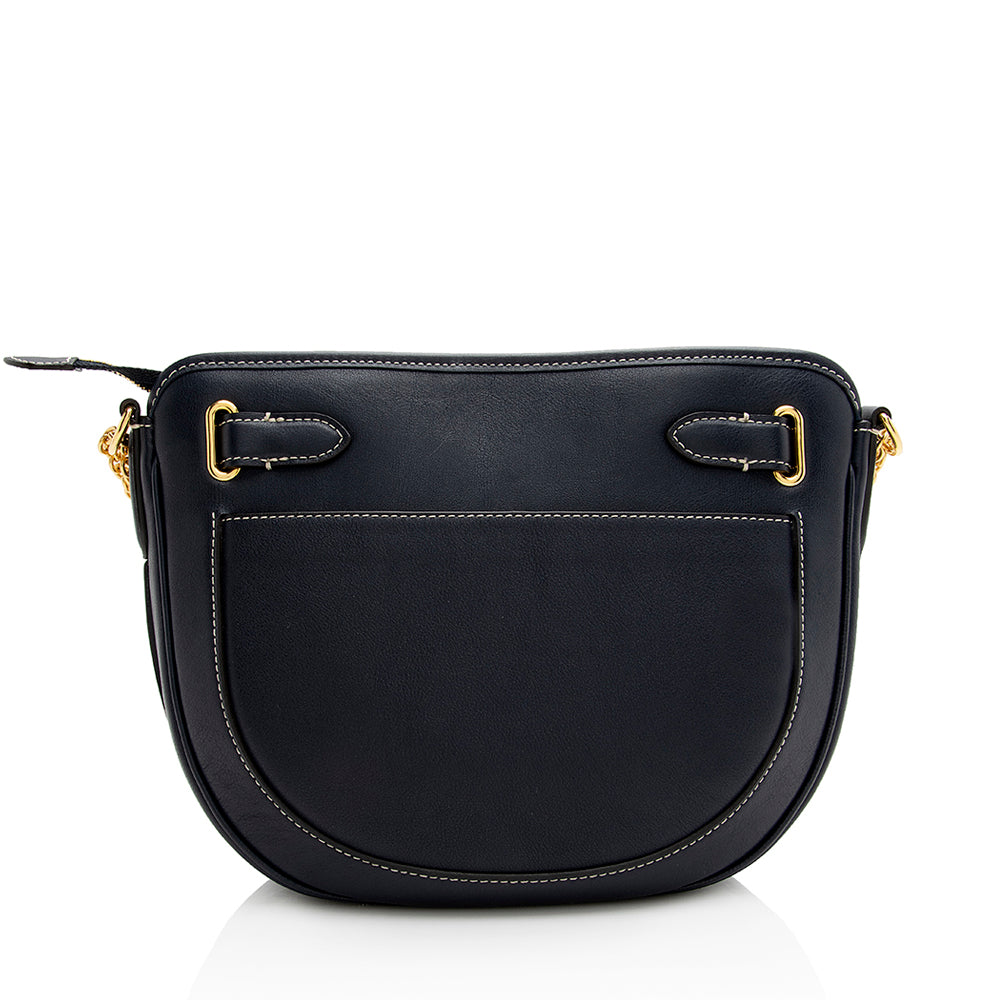 Mulberry Calfskin Brockwell Shoulder Bag (SHF-22032)