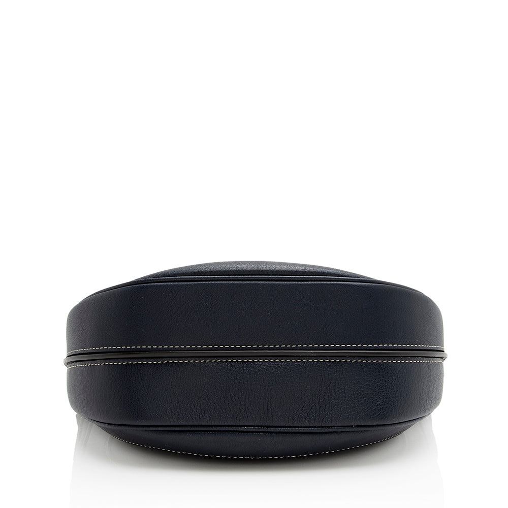 Mulberry Calfskin Brockwell Shoulder Bag (SHF-22032)