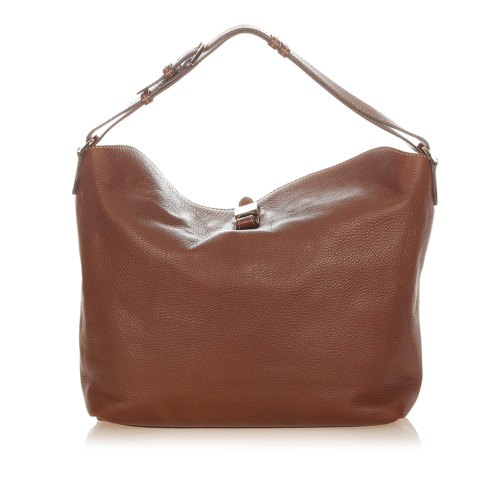 Mulberry Freya Leather Handbag (SHG-25753)