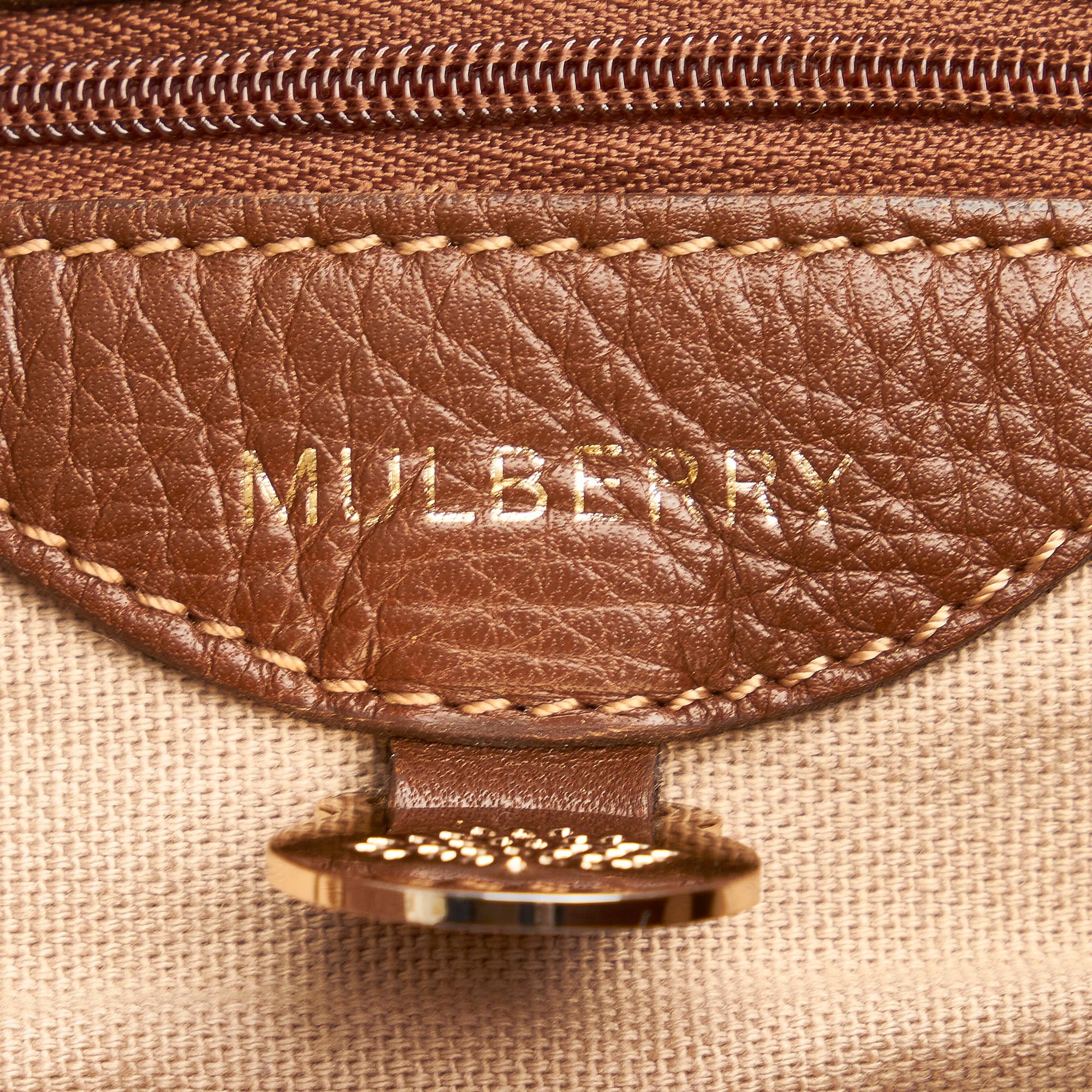 Mulberry Freya Leather Handbag (SHG-25753)