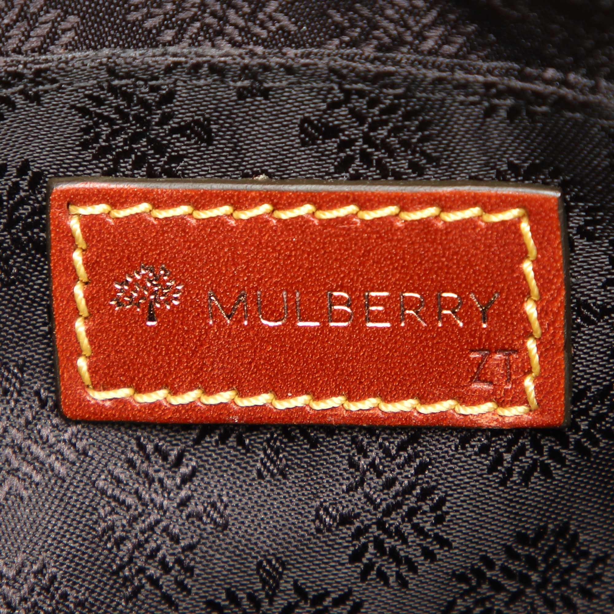 Mulberry Leather Shoulder Bag (SHG-22419)