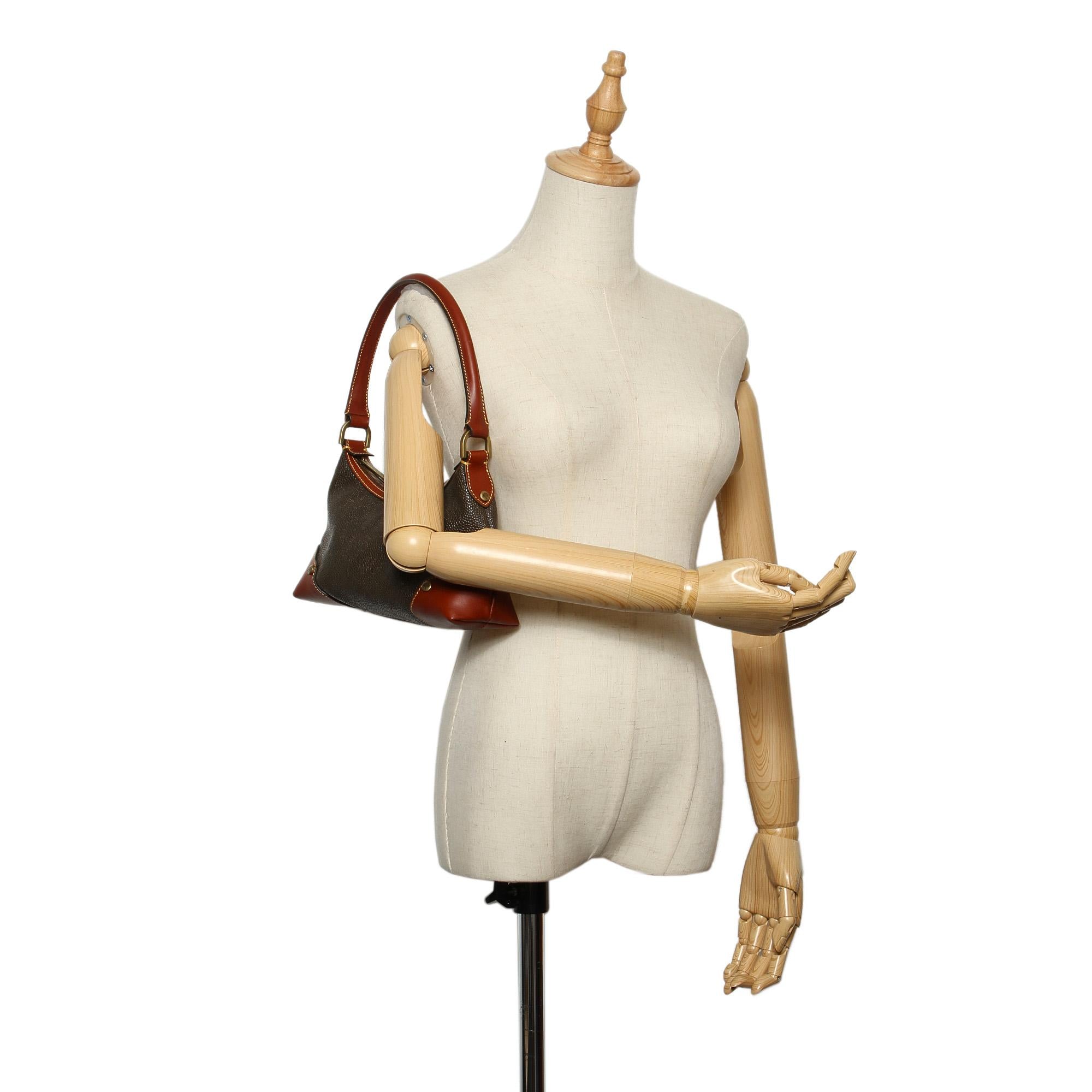 Mulberry Leather Shoulder Bag (SHG-22419)