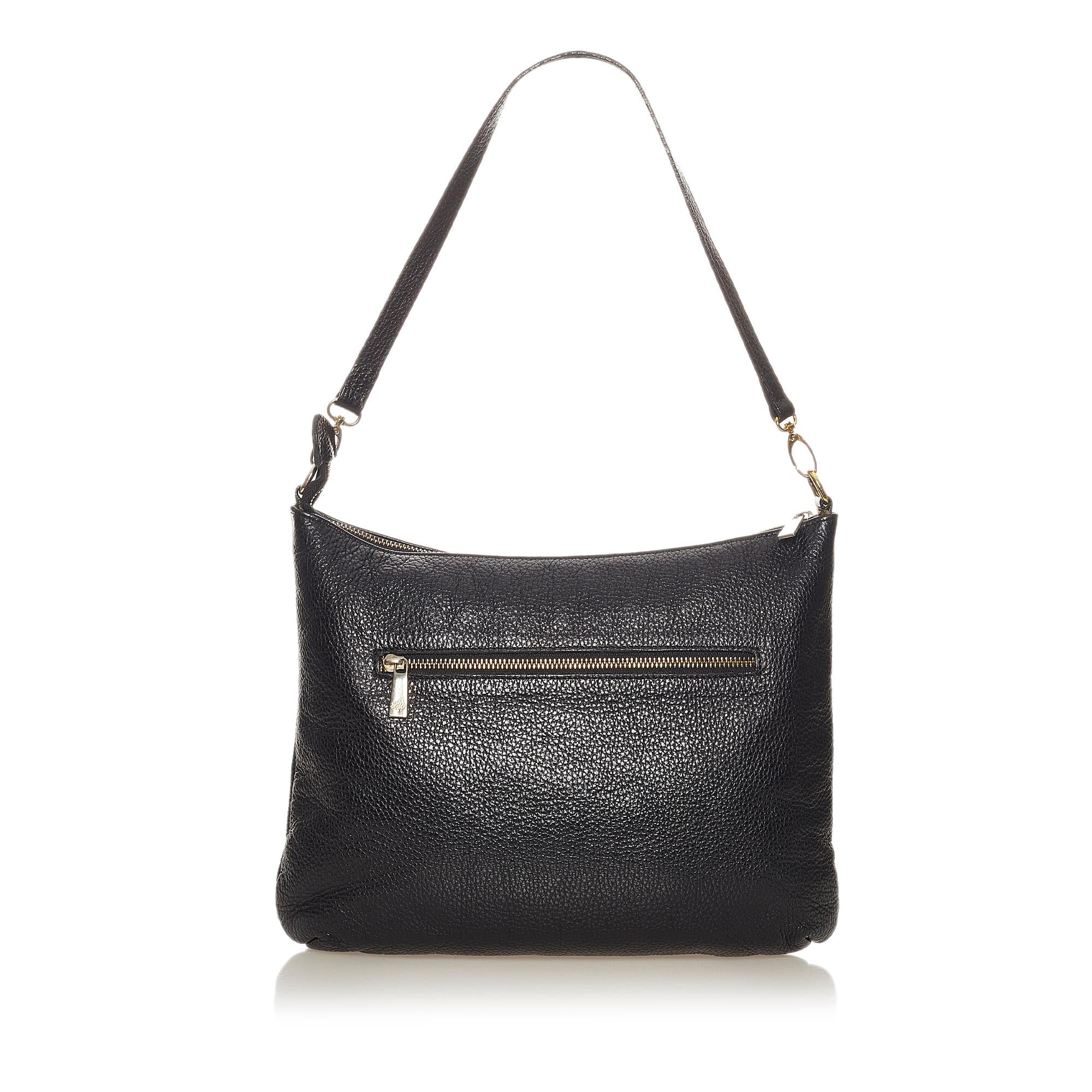 Mulberry Leather Shoulder Bag (SHG-27641)