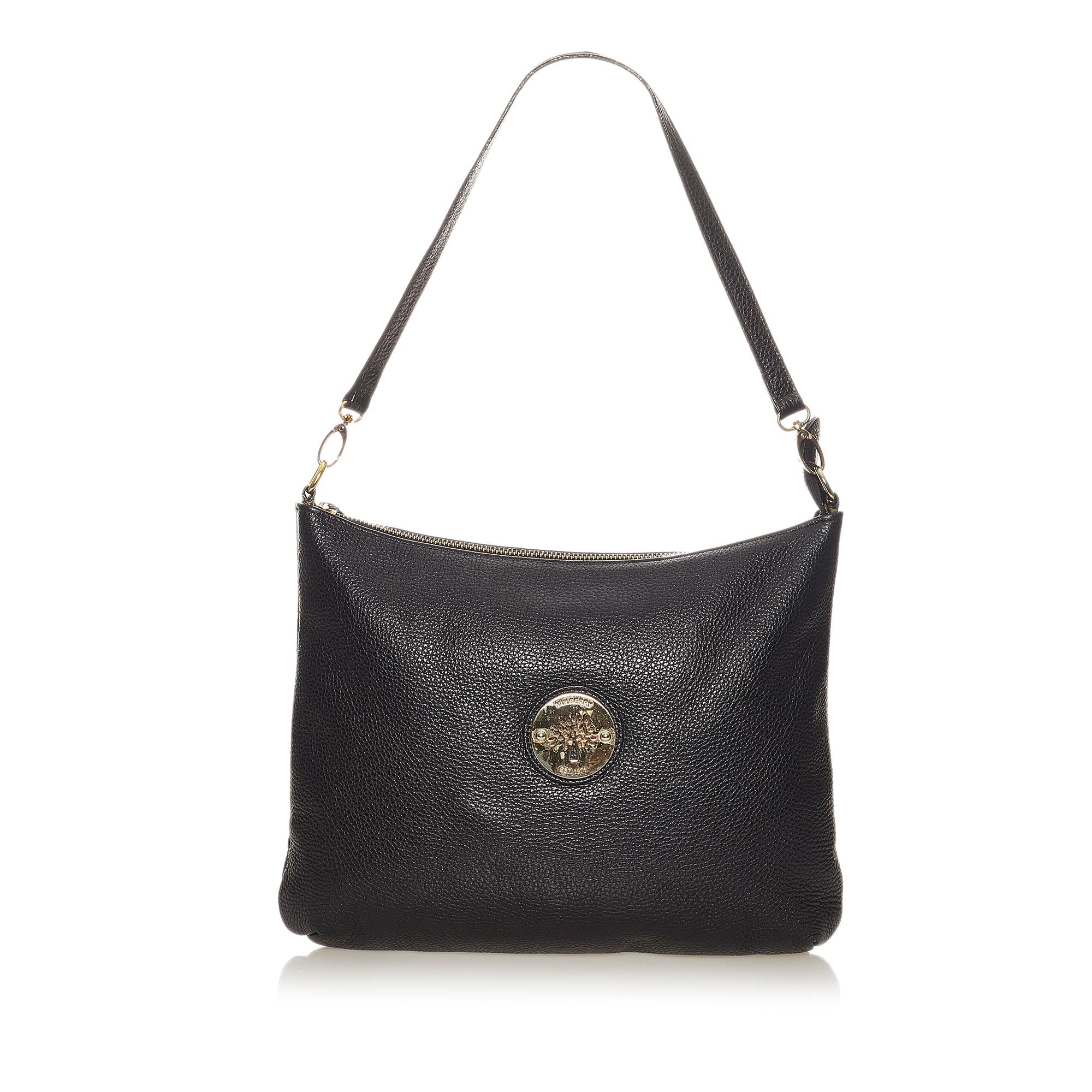 Mulberry Leather Shoulder Bag (SHG-27641)