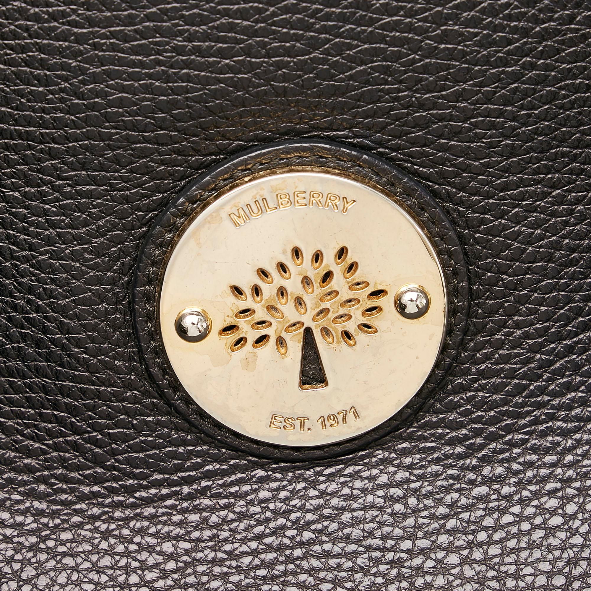 Mulberry Leather Shoulder Bag (SHG-27641)